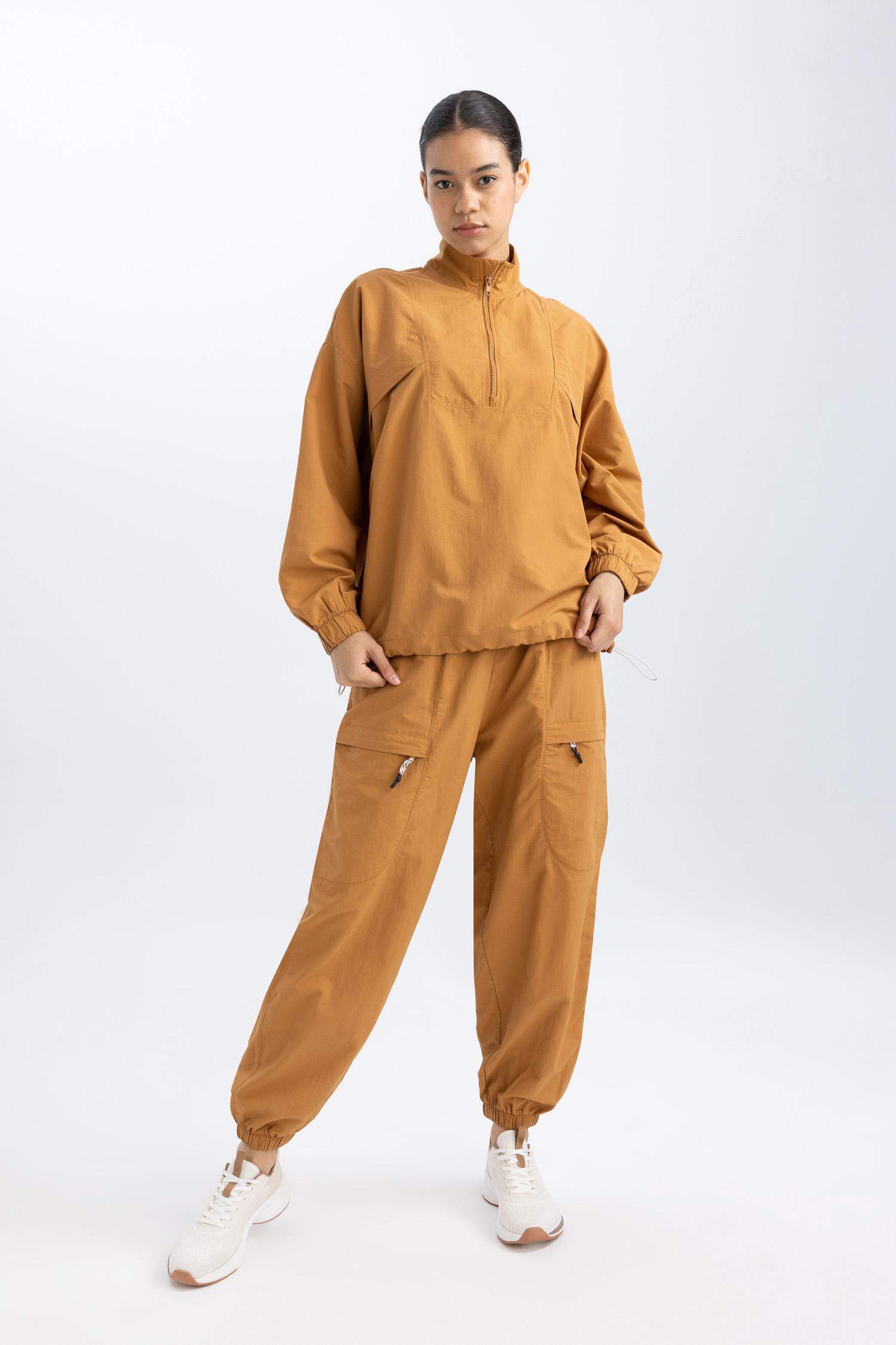 كارديجان اوفر سايز منسوج هاي كول من DeFactoFit