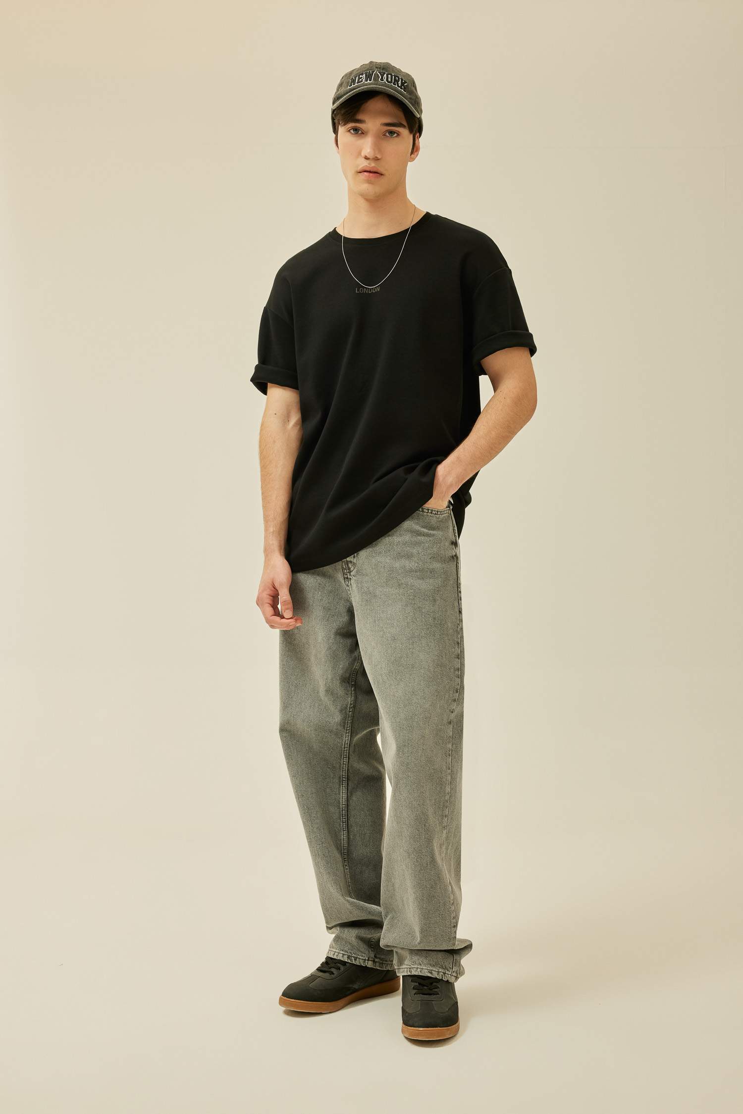 Comfort Fit Crew Neck Printed T-Shirt