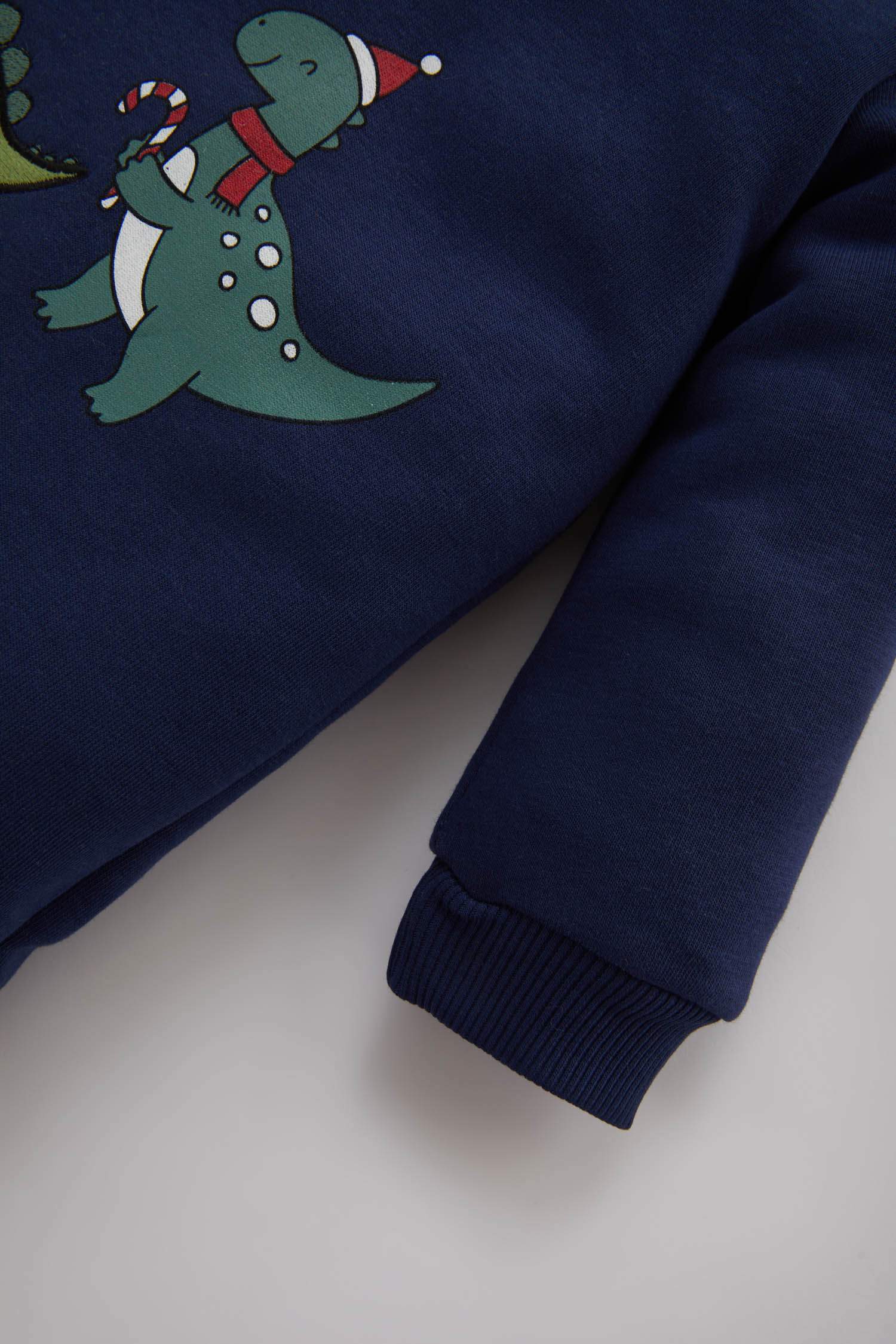 Комбинезон новогодний из плотной ткани для малышей мальчиков