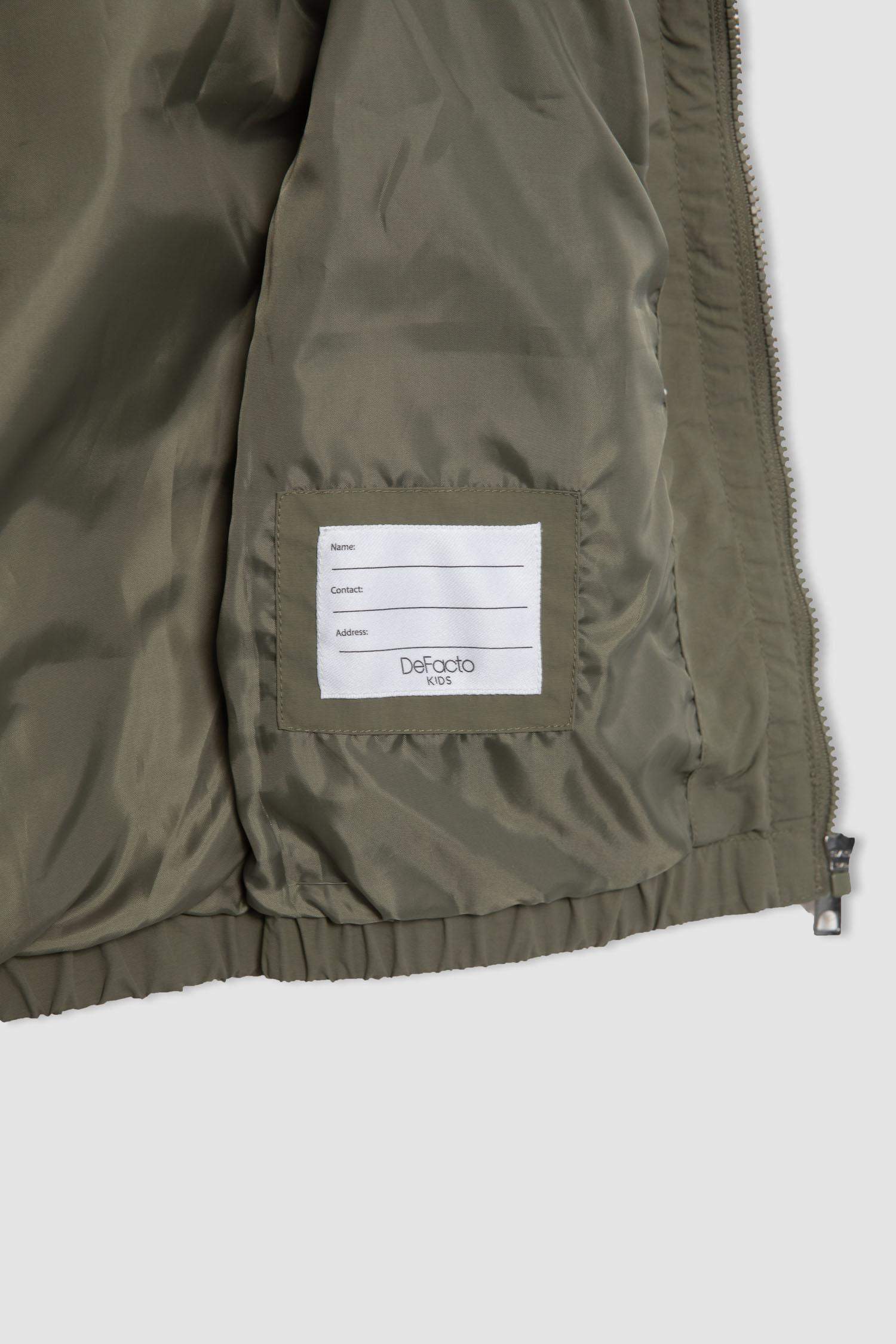 Kız Çocuk Su Geçirmez Kapüşonlu Yağmurluk