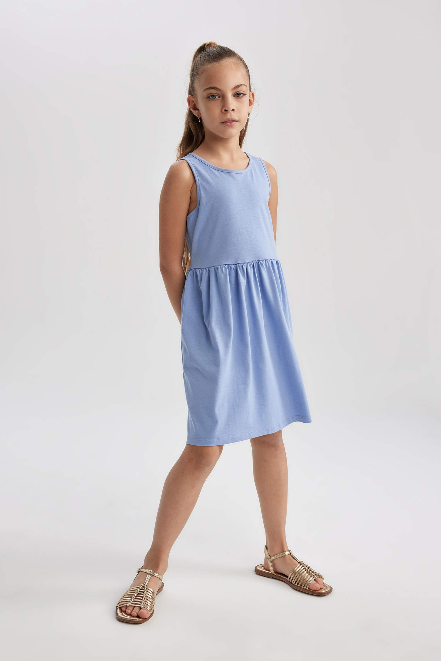 Girl Sleeveless Dress