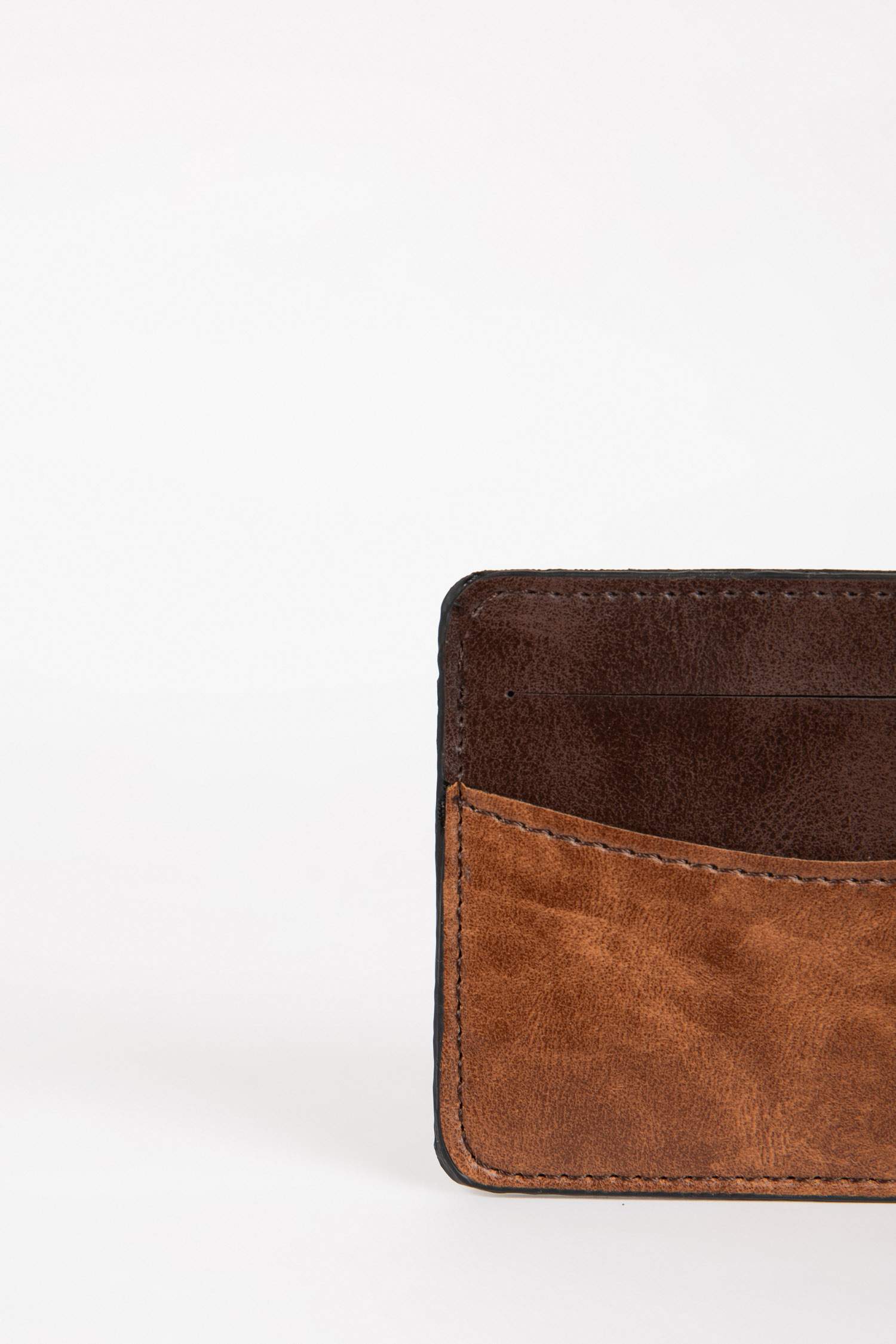 Erkek Suni Deri Kartlık