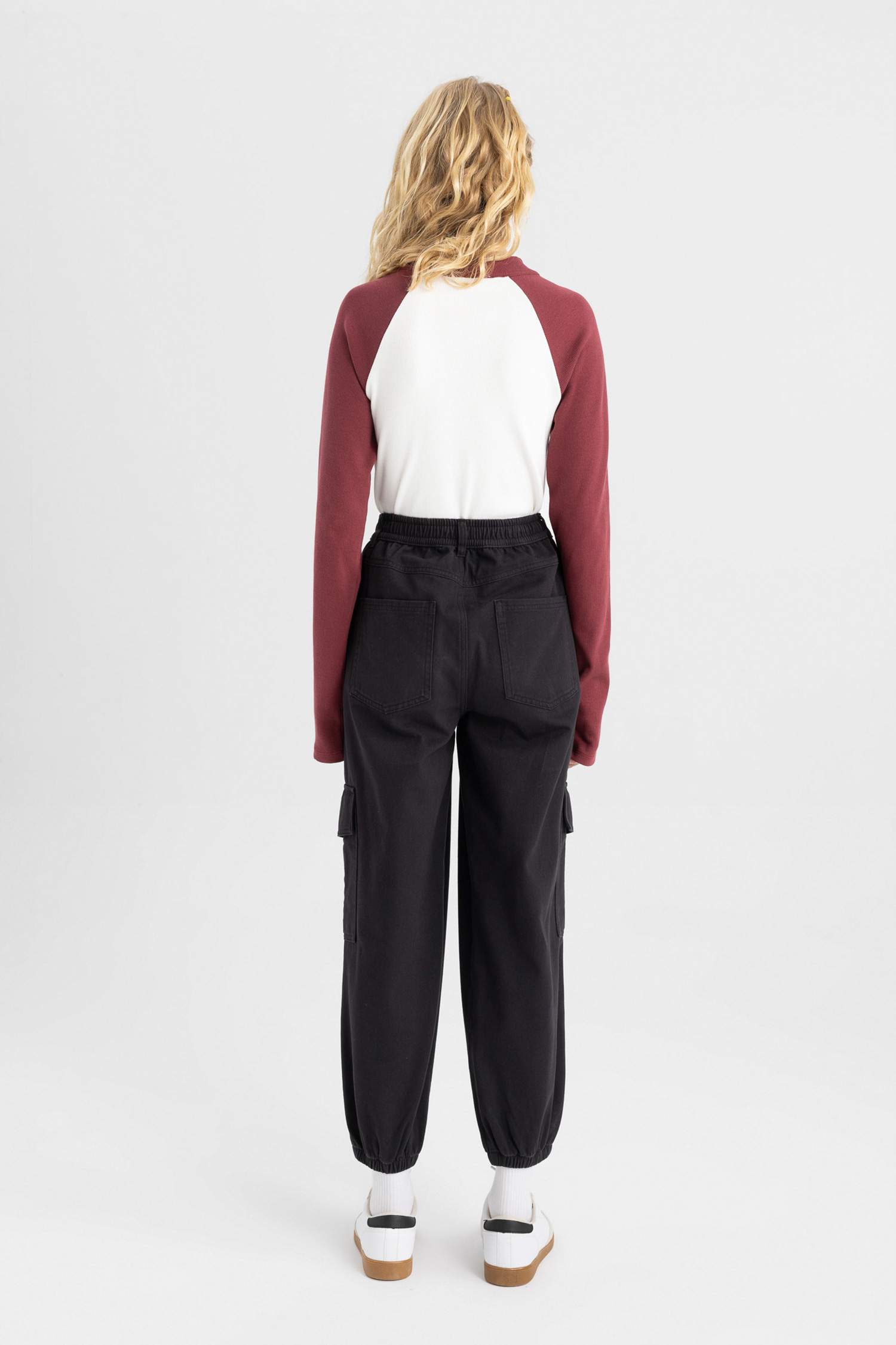 Cargo Jogger Gabardine Trousers