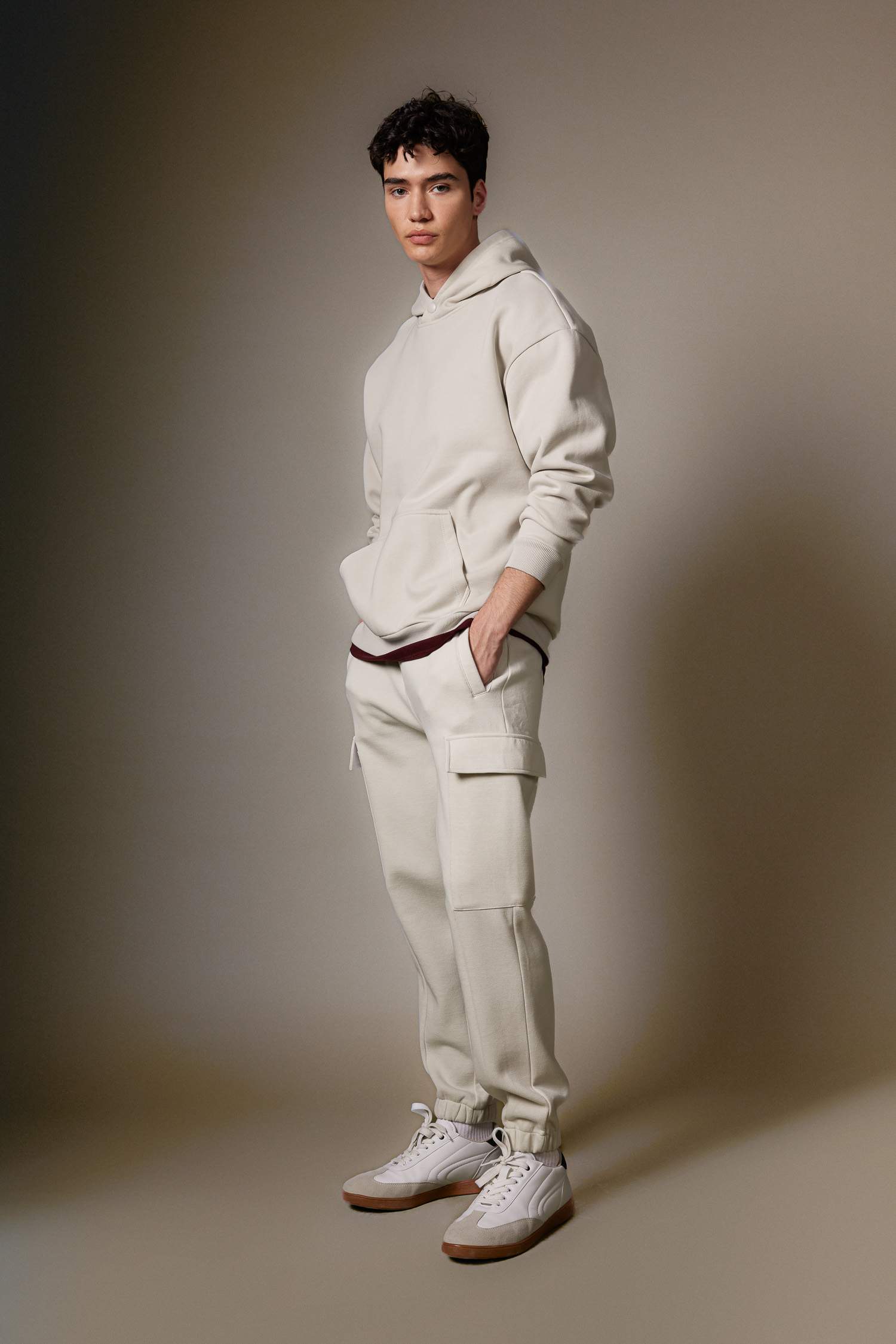 بنطلون سويت بانتس طويل قصة عادية بجيب