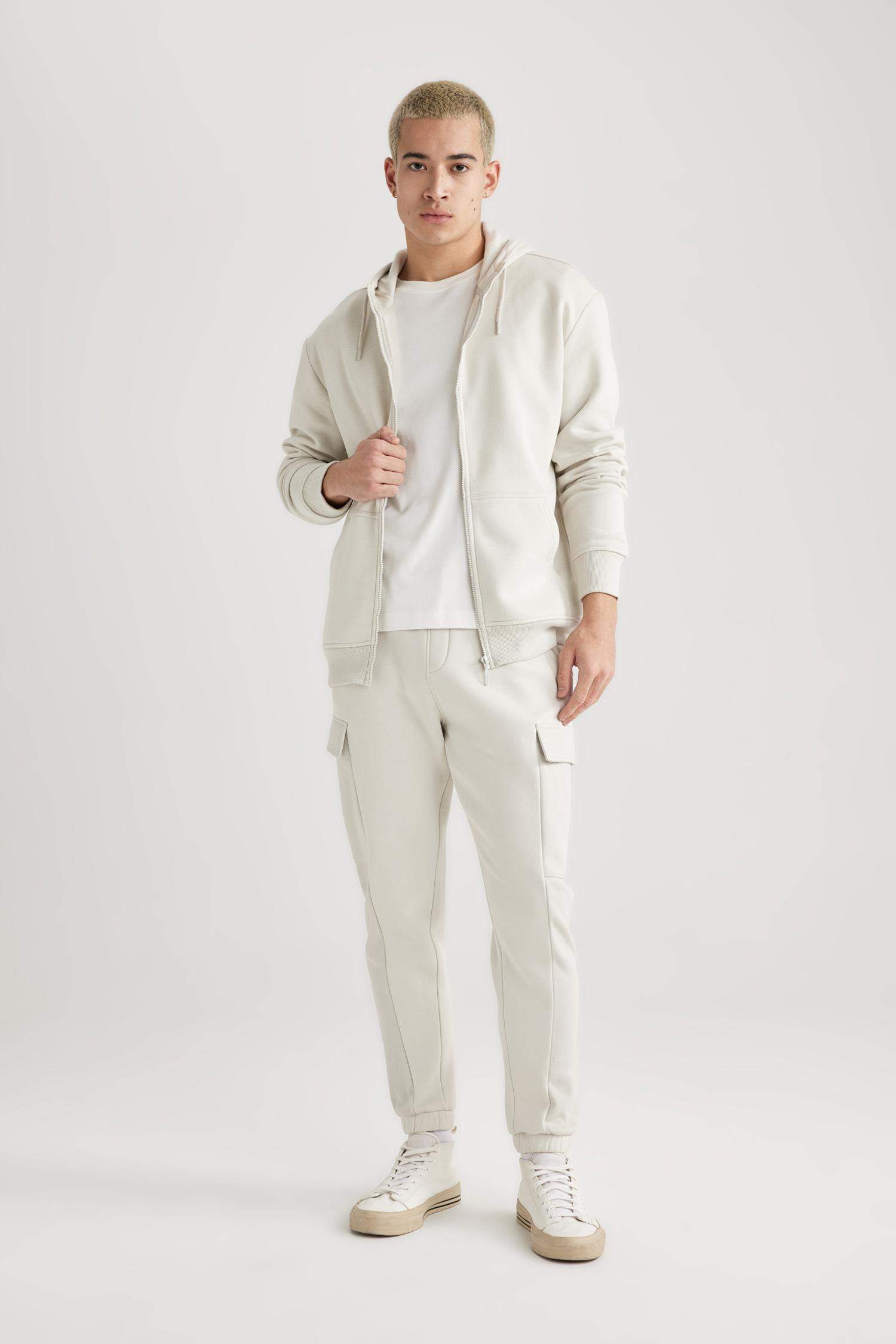 بنطلون سويت بانتس طويل قصة عادية بجيب