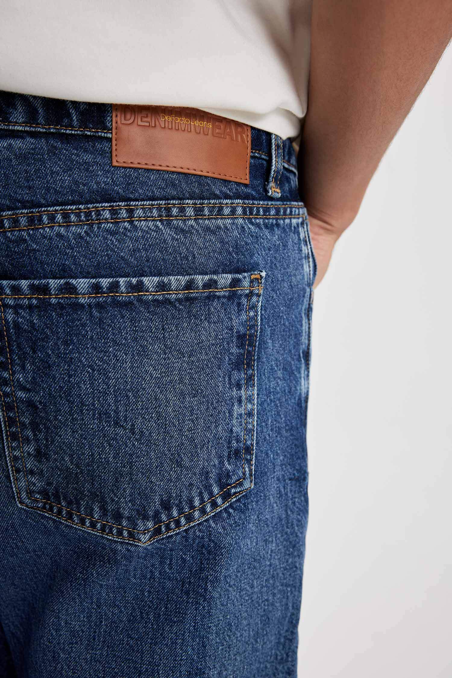 90’S Slim Fit Denim Trousers