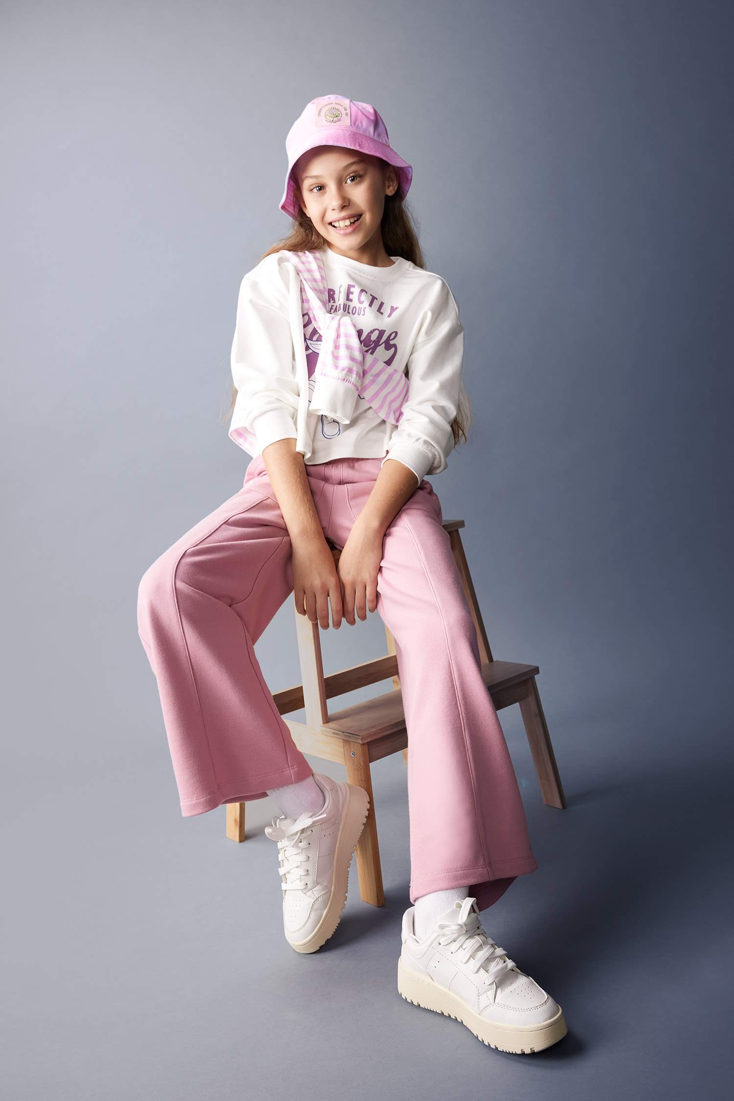 Girl Wide Leg Trousers