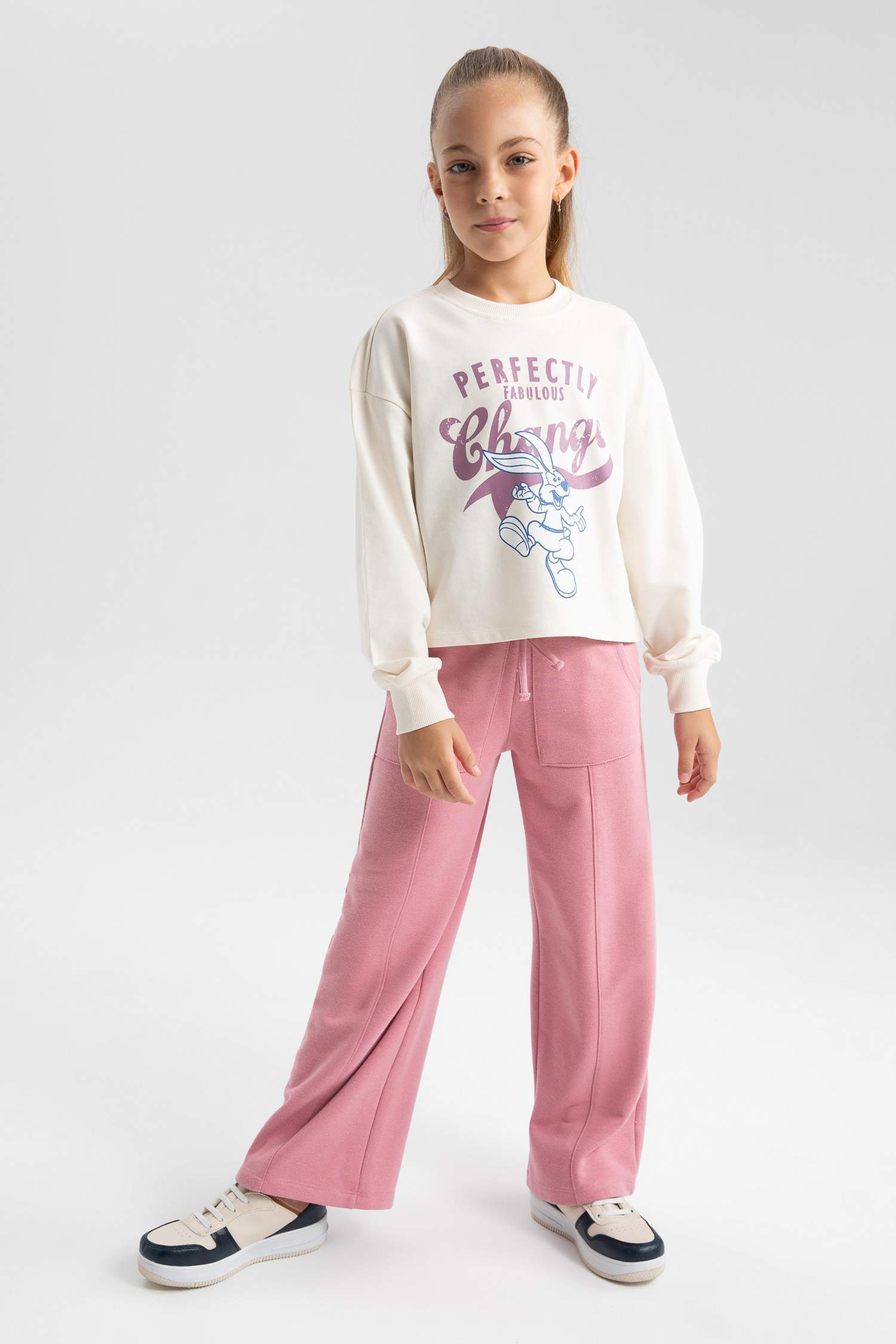 Girl Wide Leg Trousers