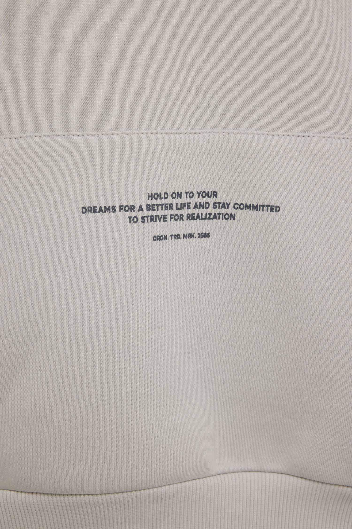 Erkek Çocuk Kapüşonlu Cep Baskılı Sweatshirt