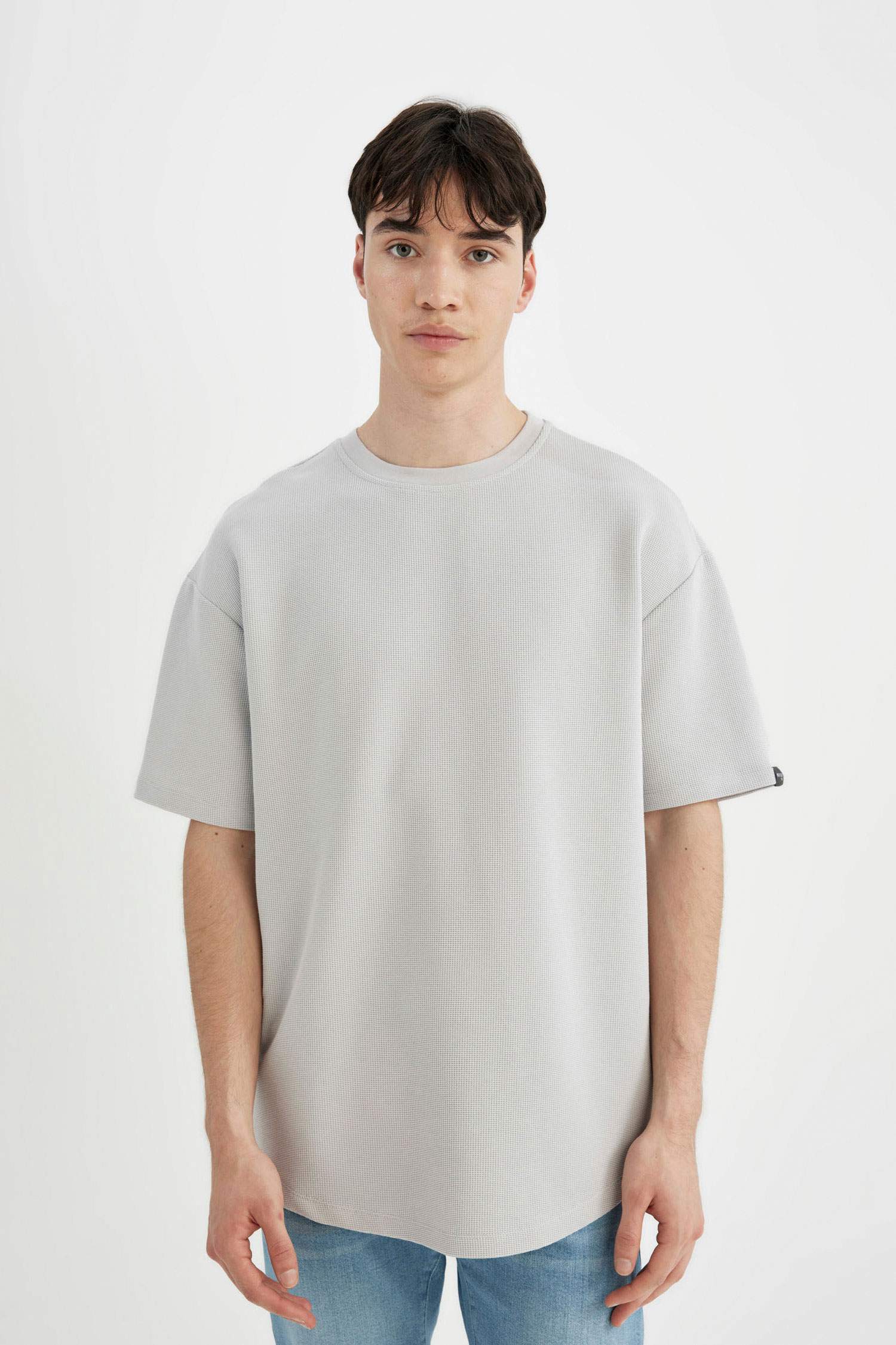 Comfort Regular Fit Relaxed Fit Crew Neck Basic T-Shirt