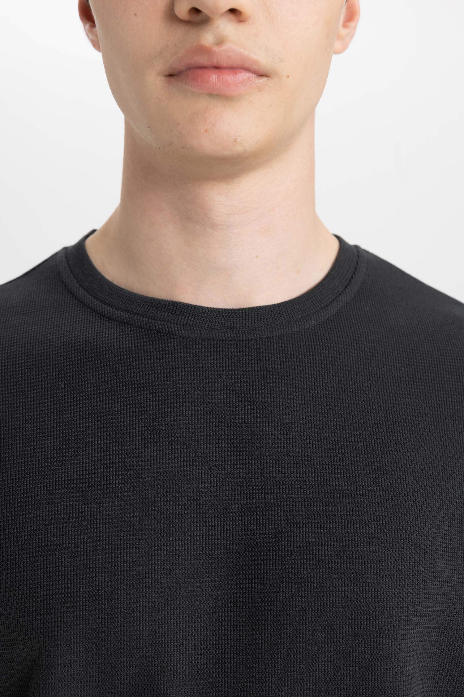 Comfort Regular Fit Heavy Fabric Basic T-Shirt