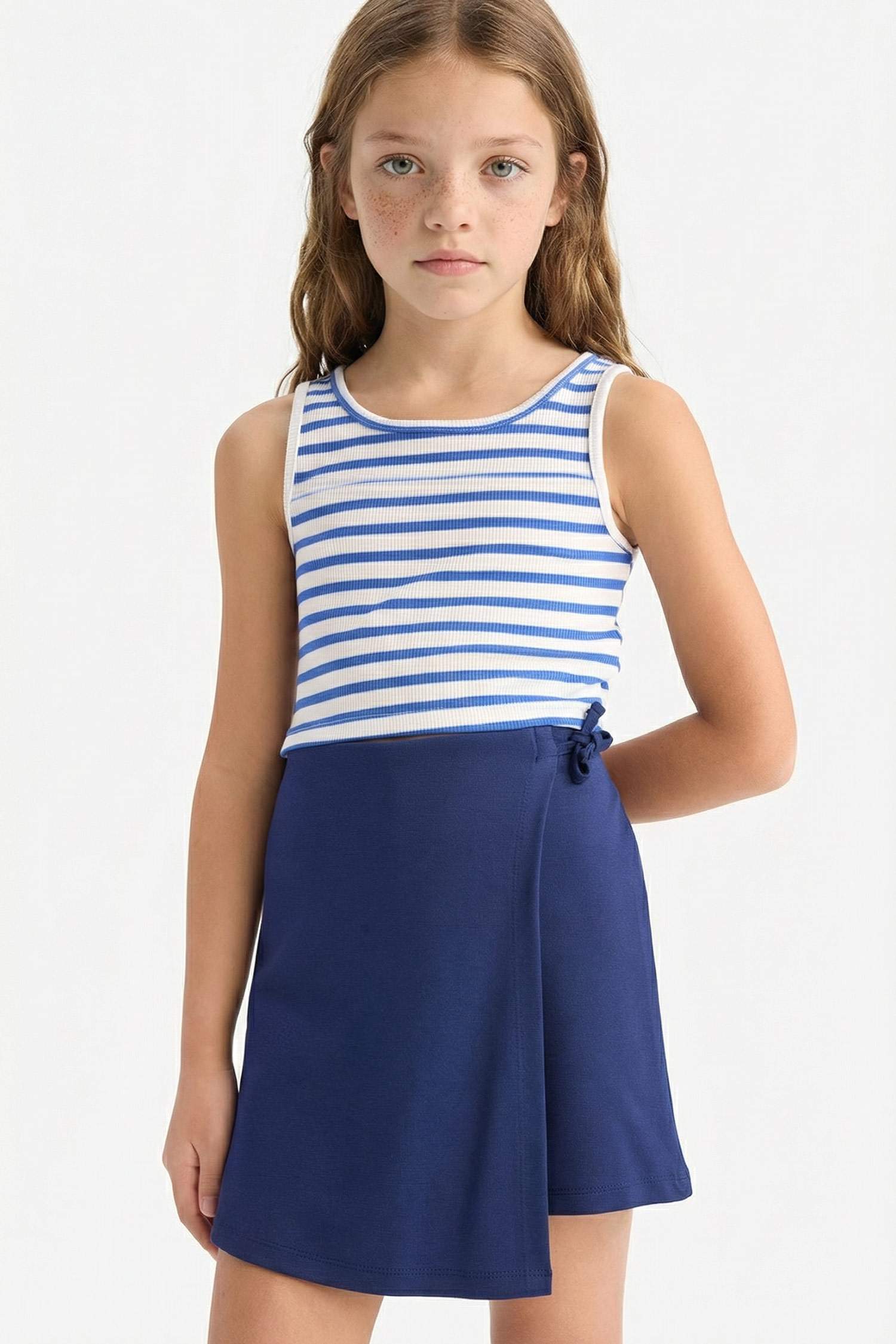 Girl Regular Fit Knitted Skirt