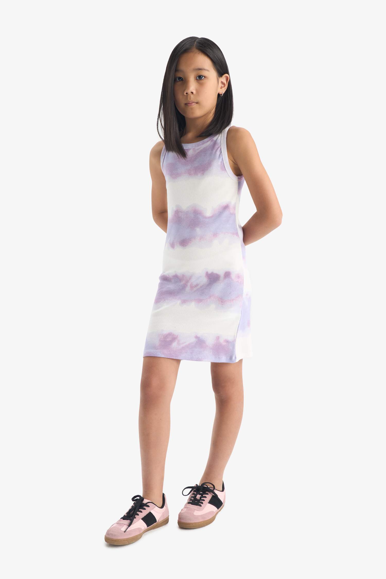 Regular Fit Sleeveless Knitted Dress