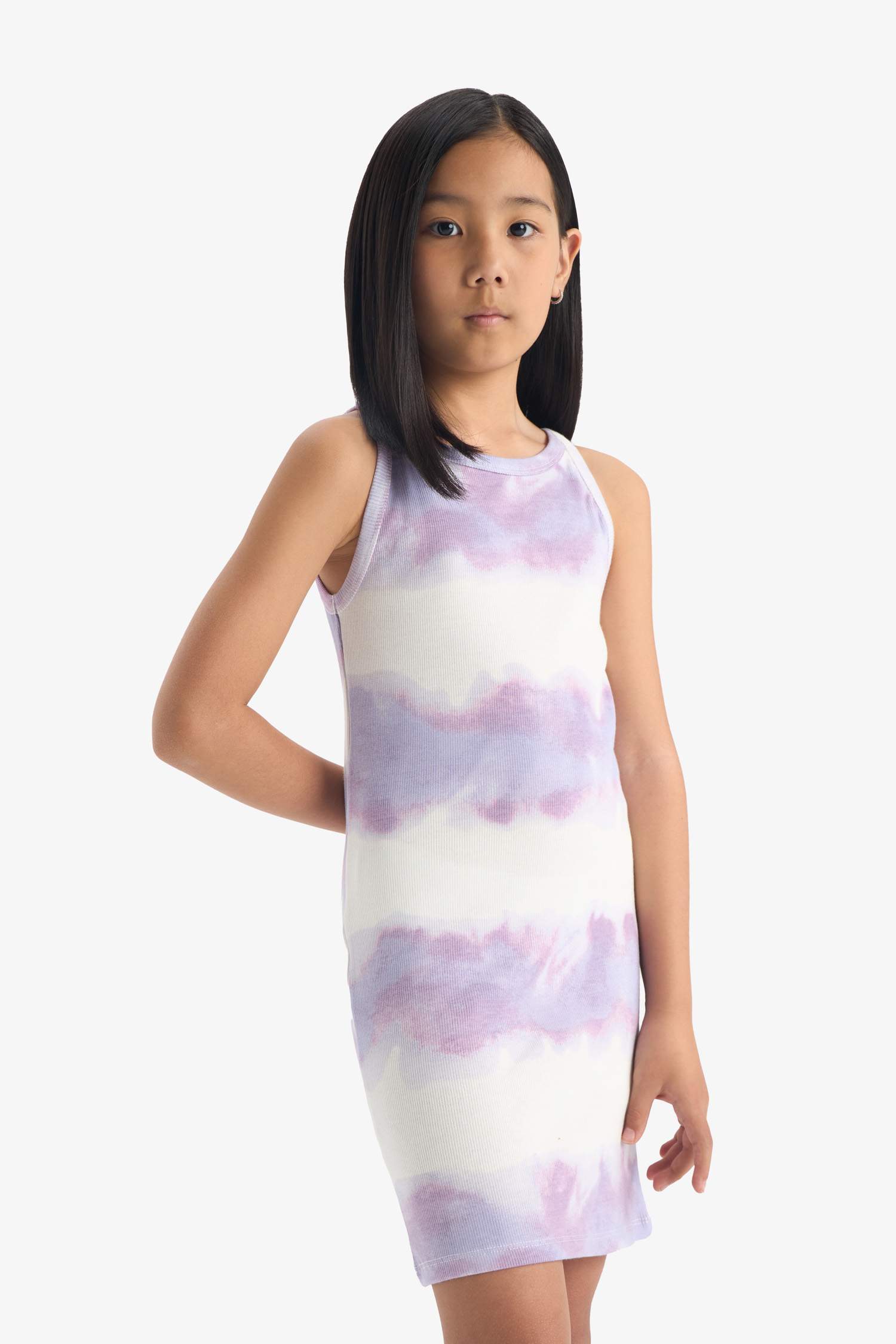 Regular Fit Sleeveless Knitted Dress