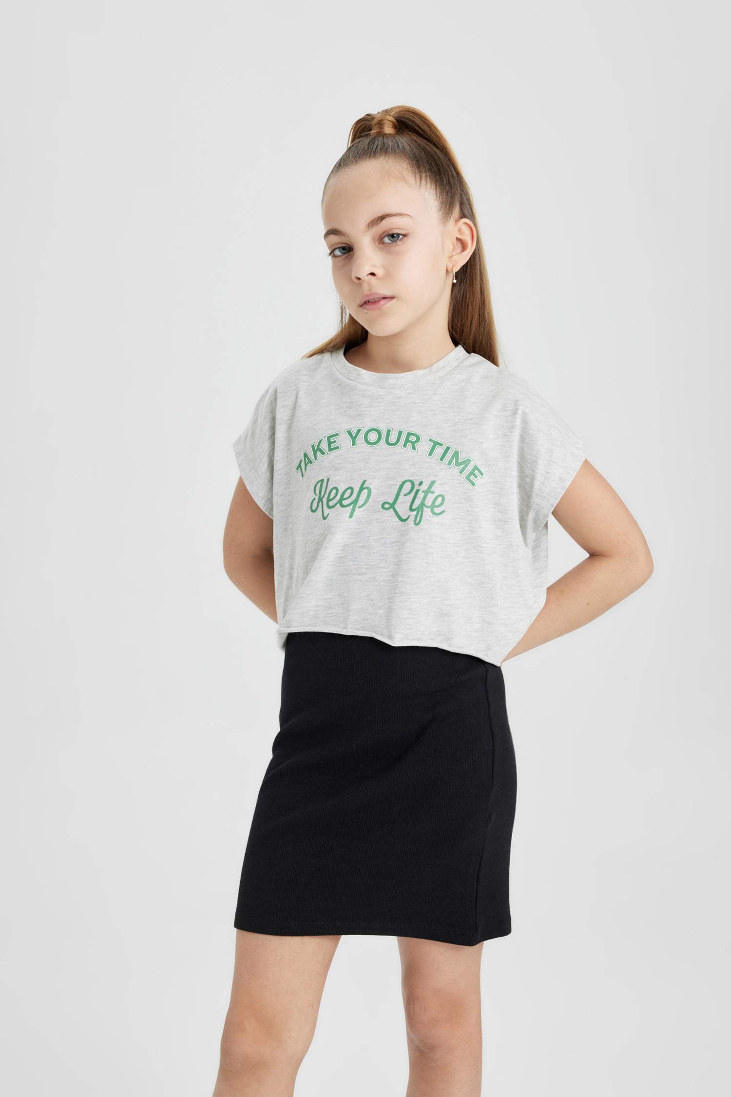 Girl Ribbed Camisole Dress