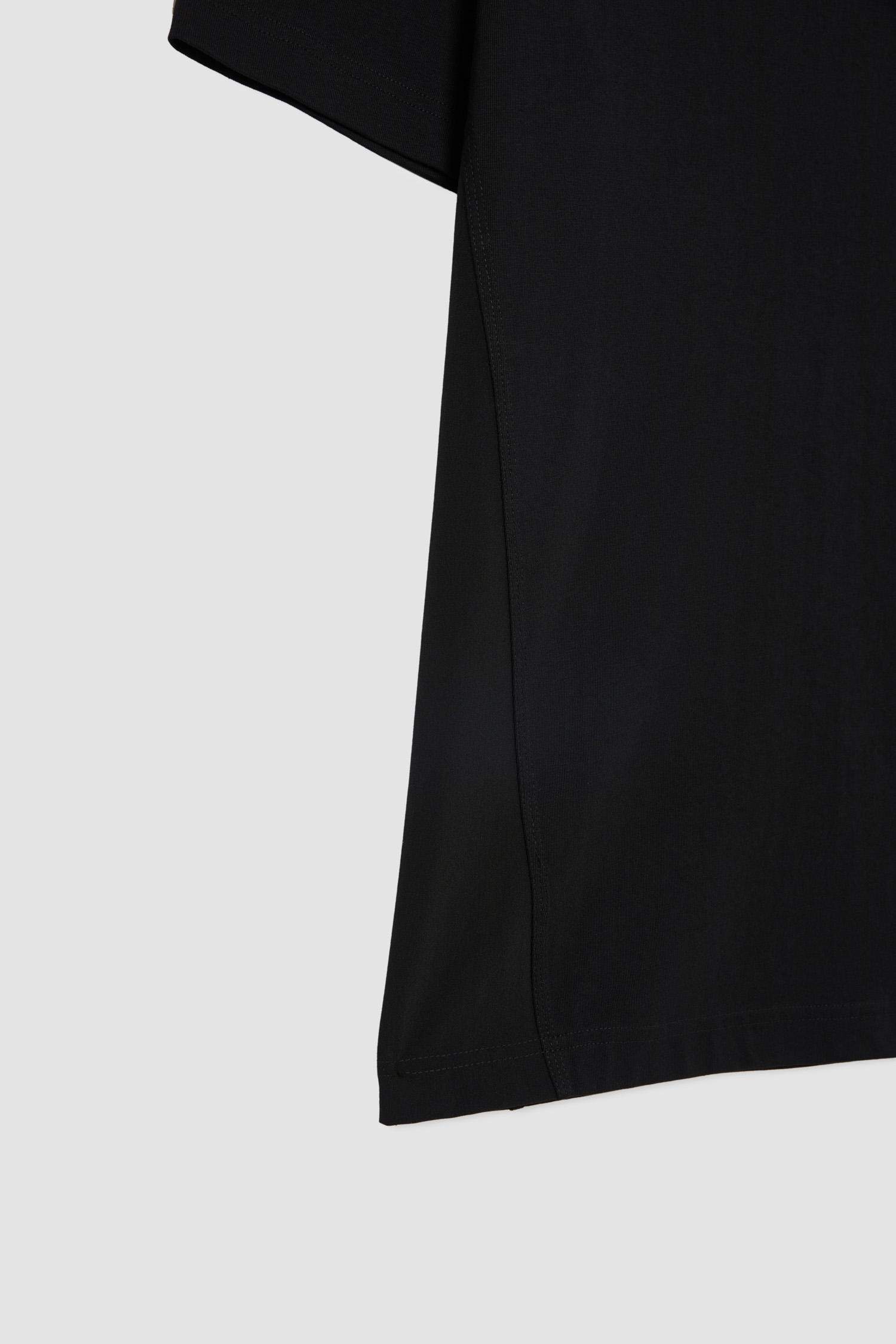 Oversize Geniş Kalıp Bisiklet Yaka Sporcu Kısa Kollu Tişört