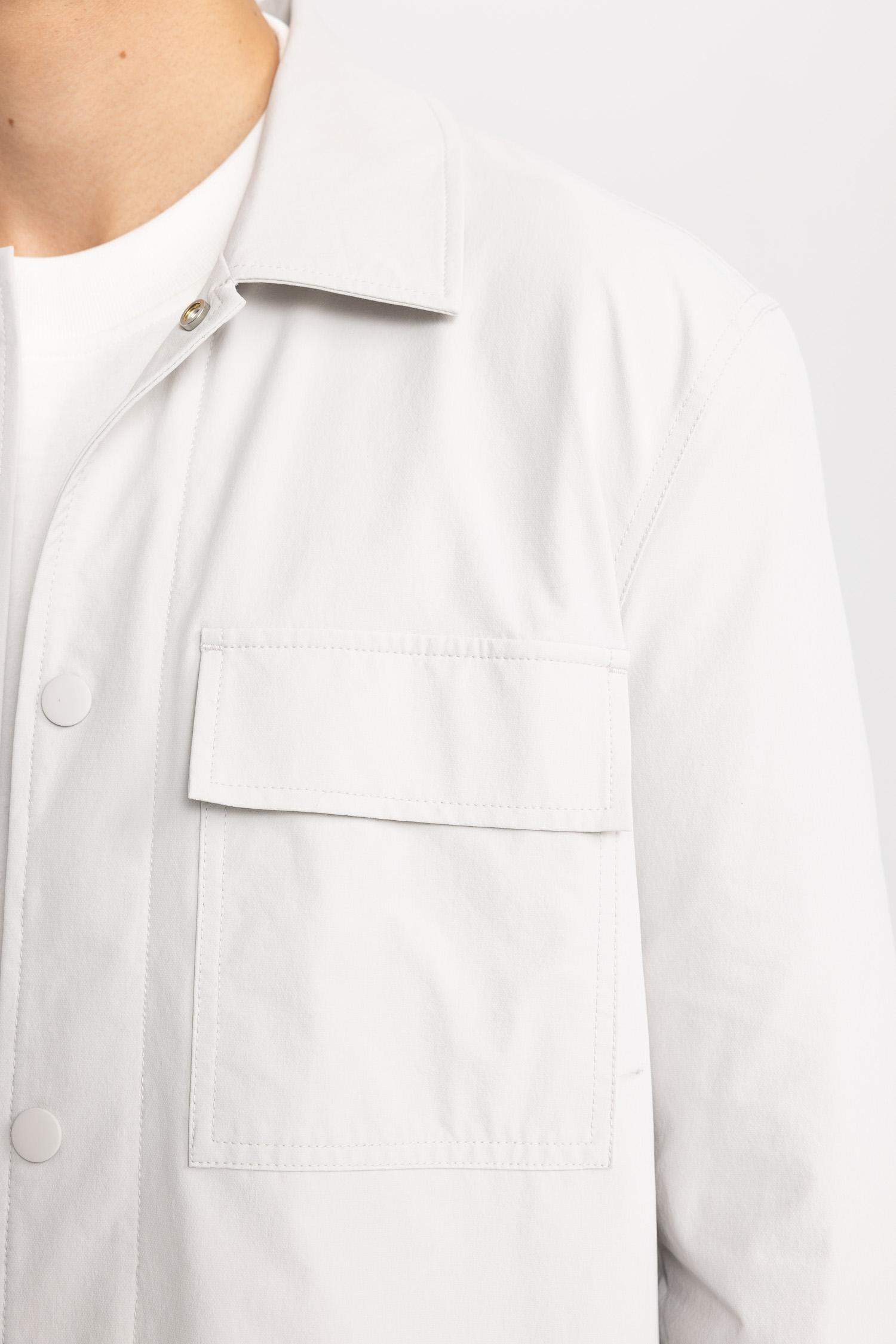 جاكيت قميص قصة عادية بياخة بولو