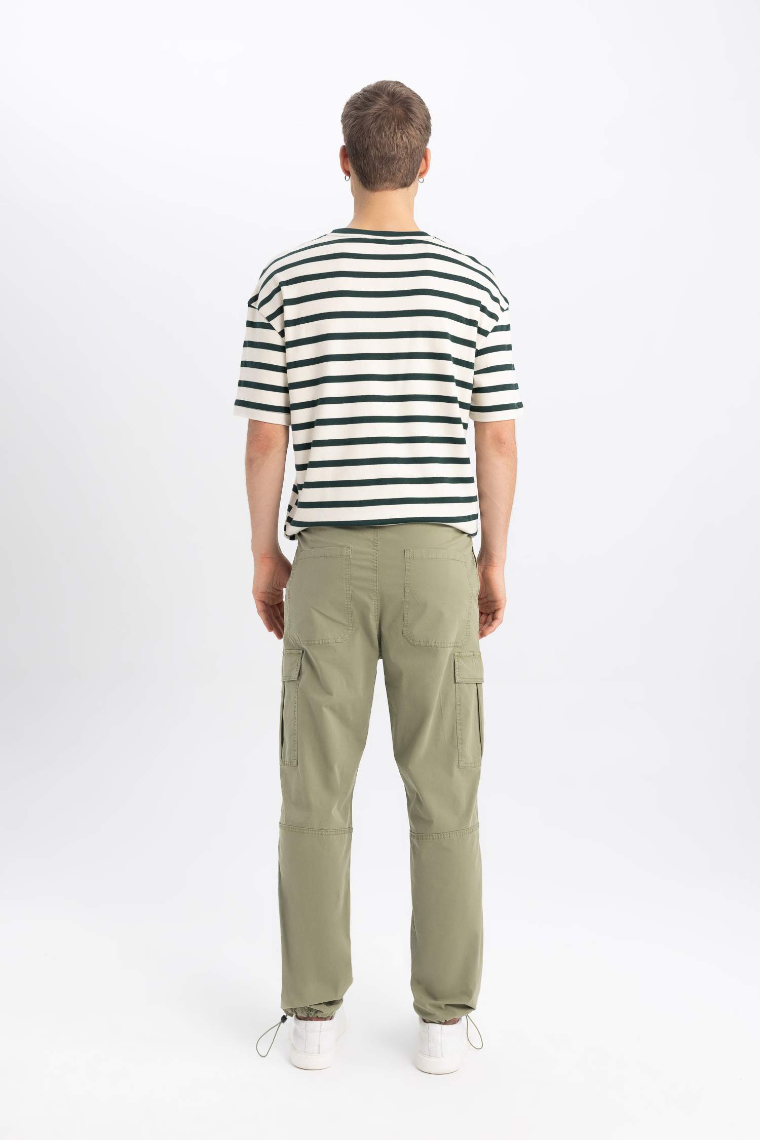 Relax Fit Regular Hem With Cargo Pocket Trousers