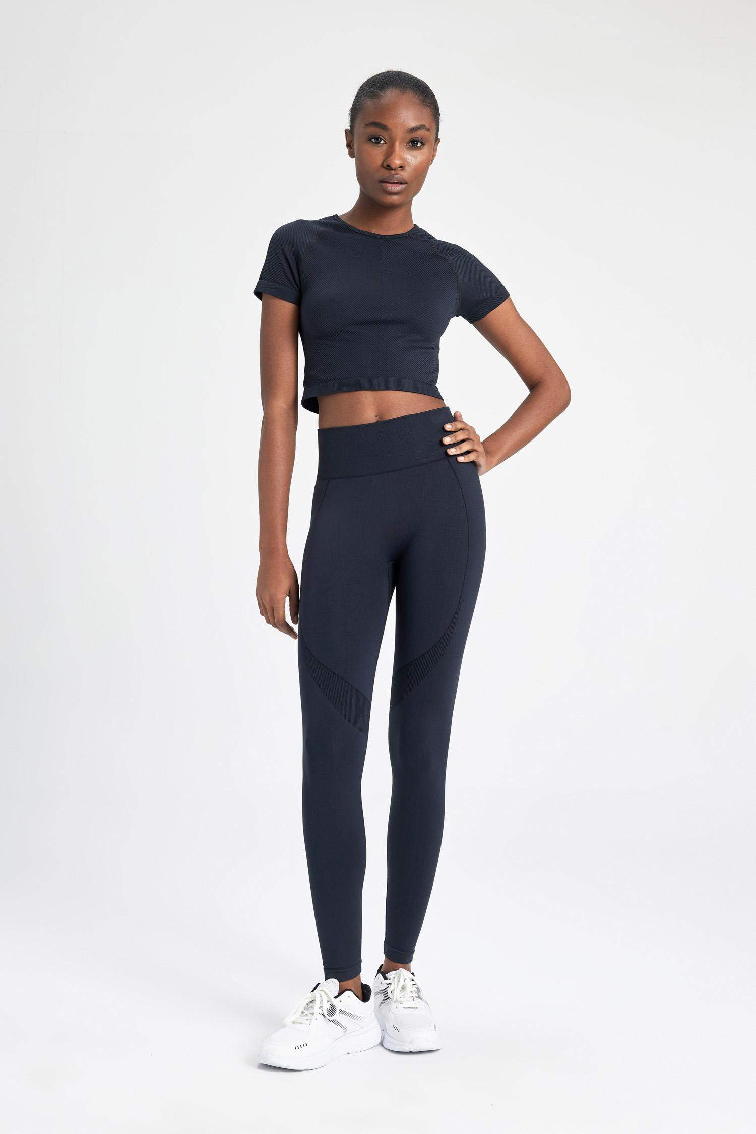 DeFactoFit Fitted Waist Seamless Sports Leggings