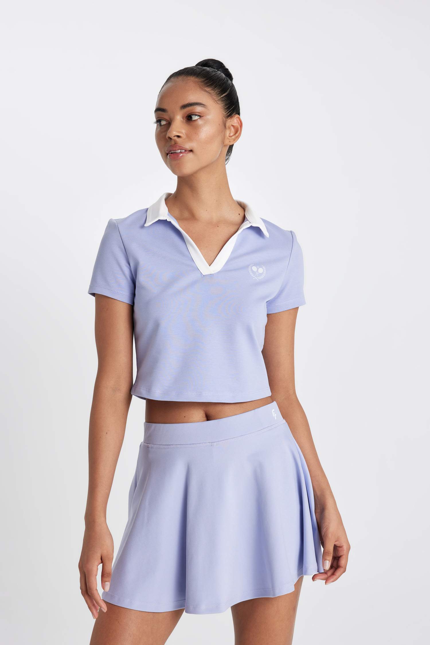 DeFactoFit Standard Fit Polo T-Shirt