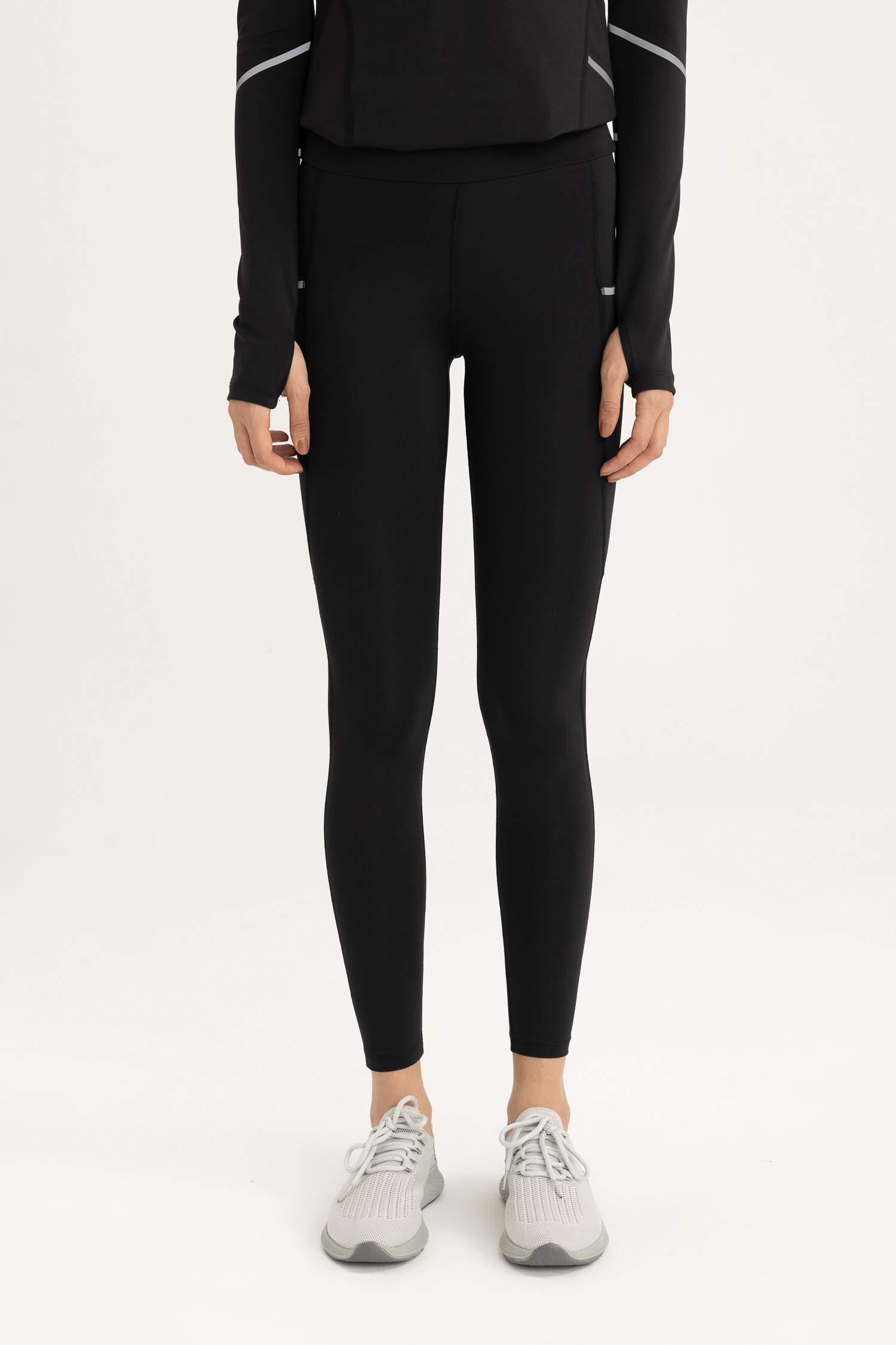 DeFactoFit Fitted Beli Saran Sporcu Tayt