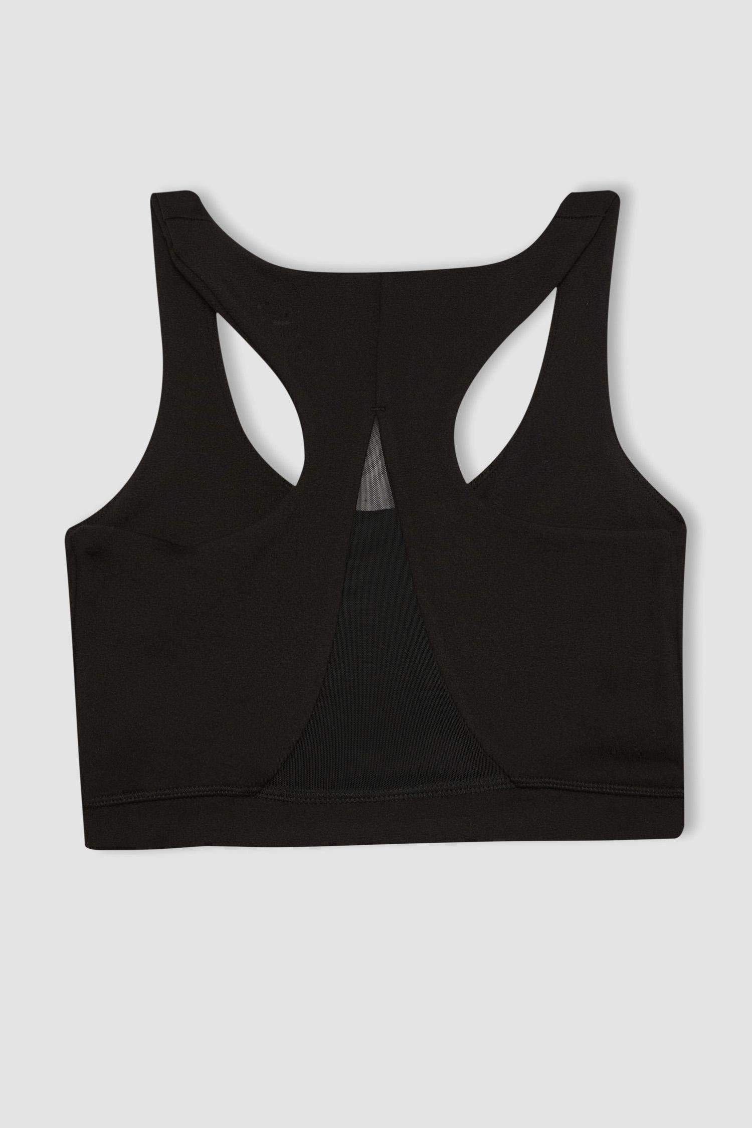 Bisiklet Yaka Sporcu Bra