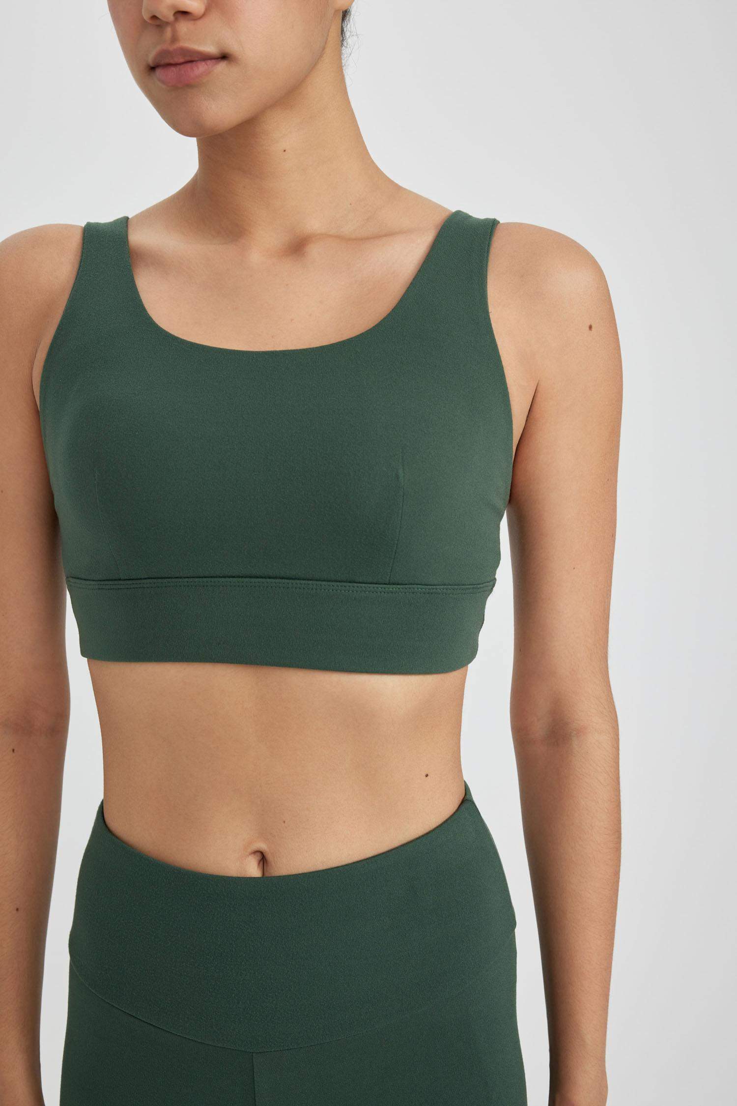 Bisiklet Yaka Sporcu Bra