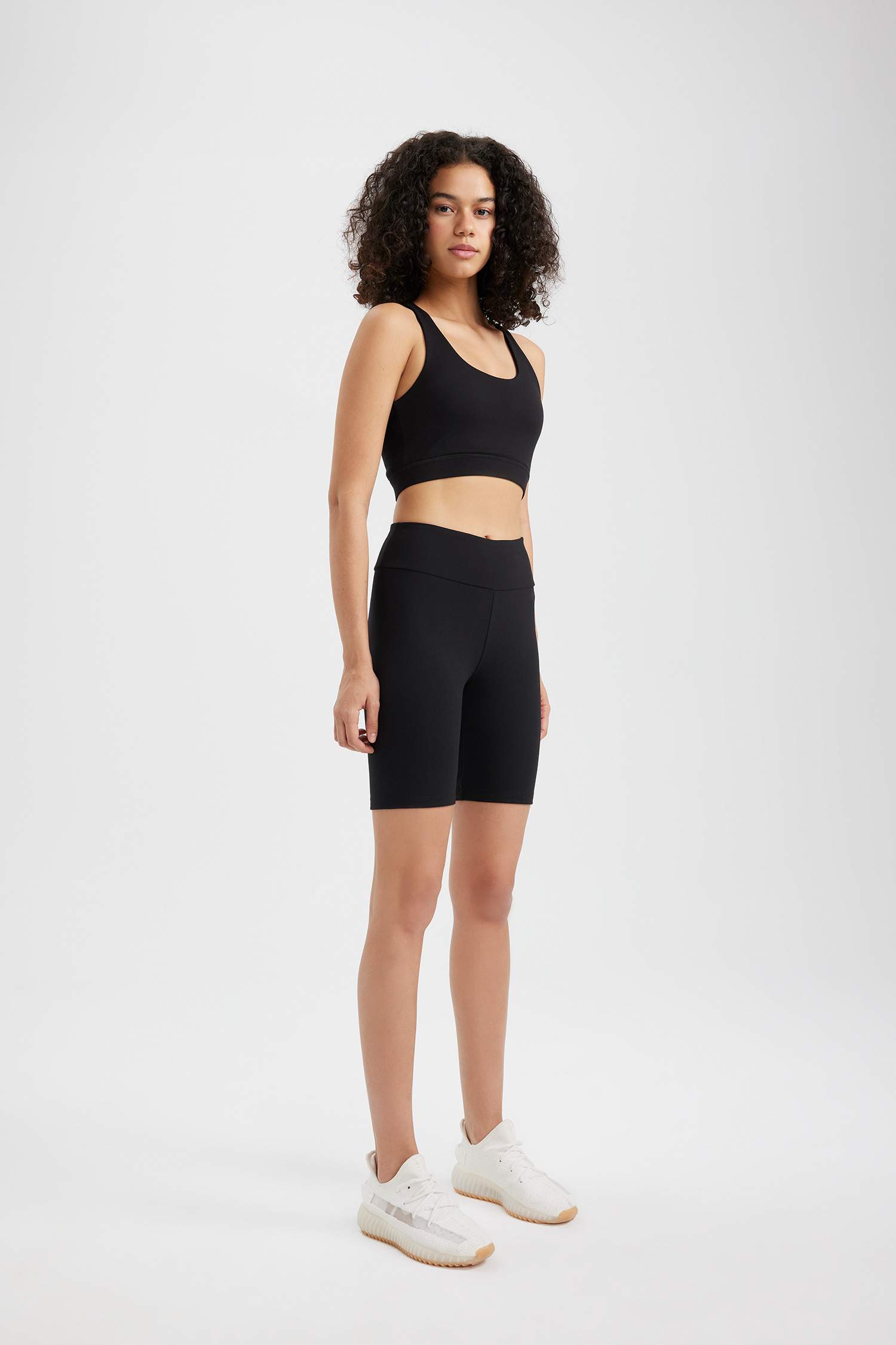 DeFactoFit Biker Waist Wrap Premium Leggings