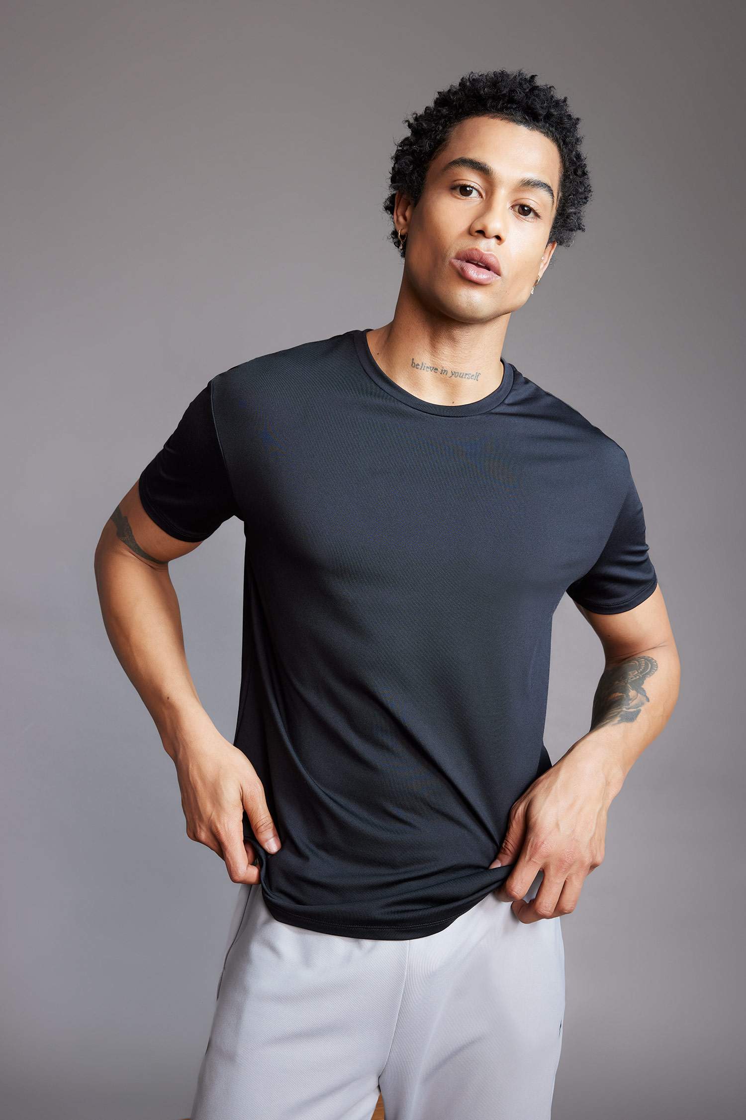 DeFactoFit Standard Fit Short Sleeve T-Shirt