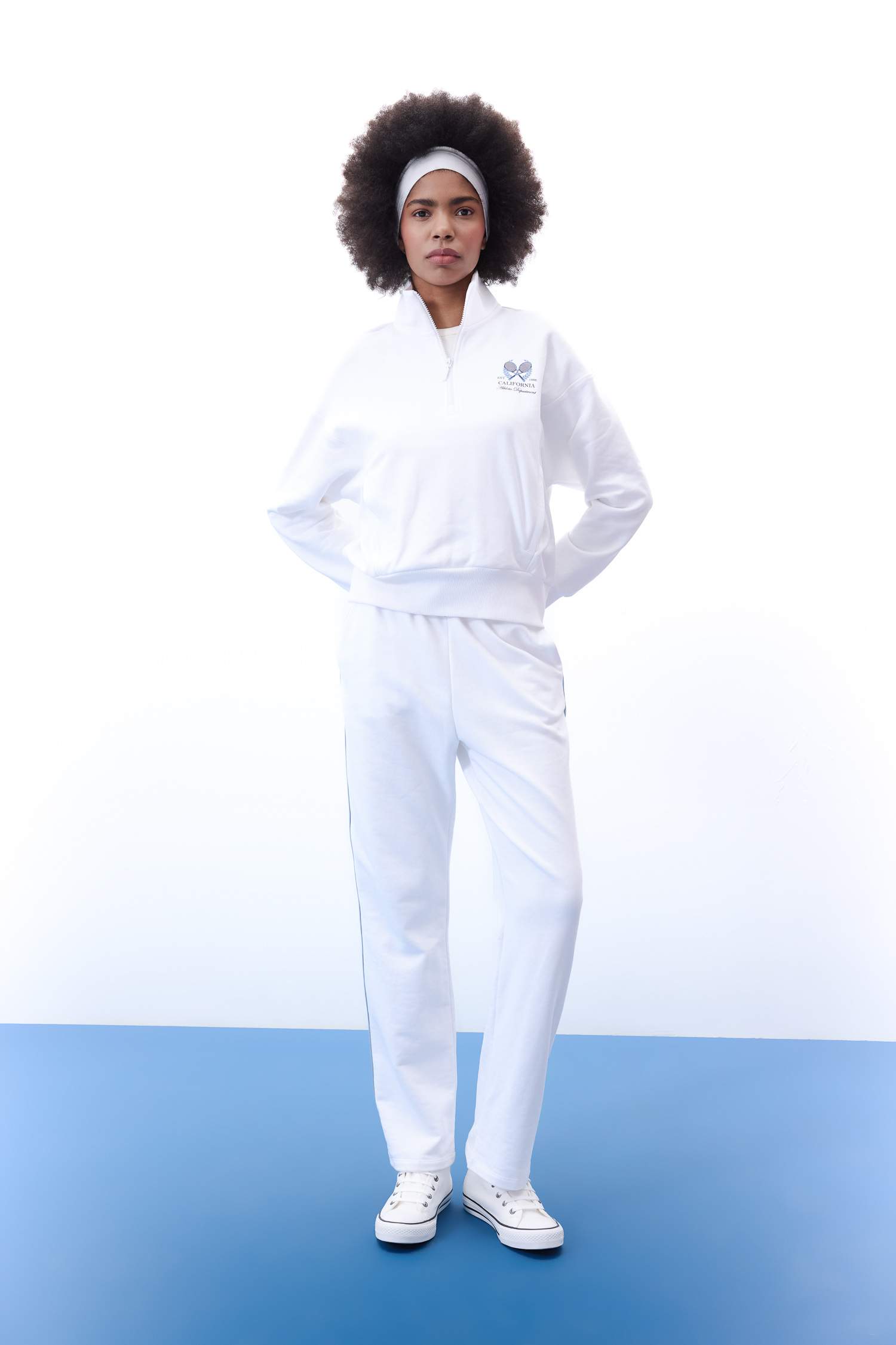 بنطلون تشينو قصة عادية برجل واسع من DeFactoFit