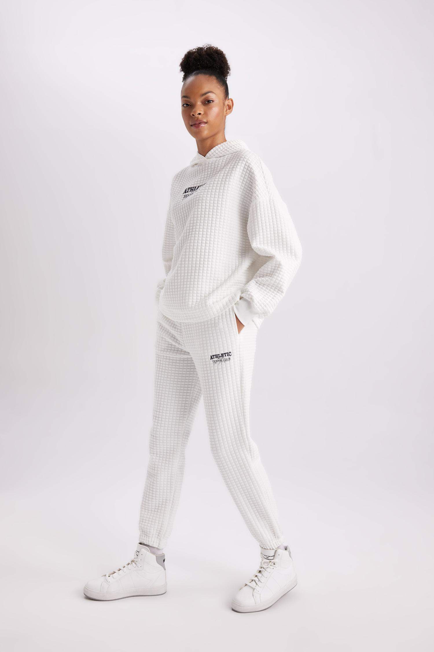 DeFactoFit Standard Fit Jogger Quilted Sweatpants