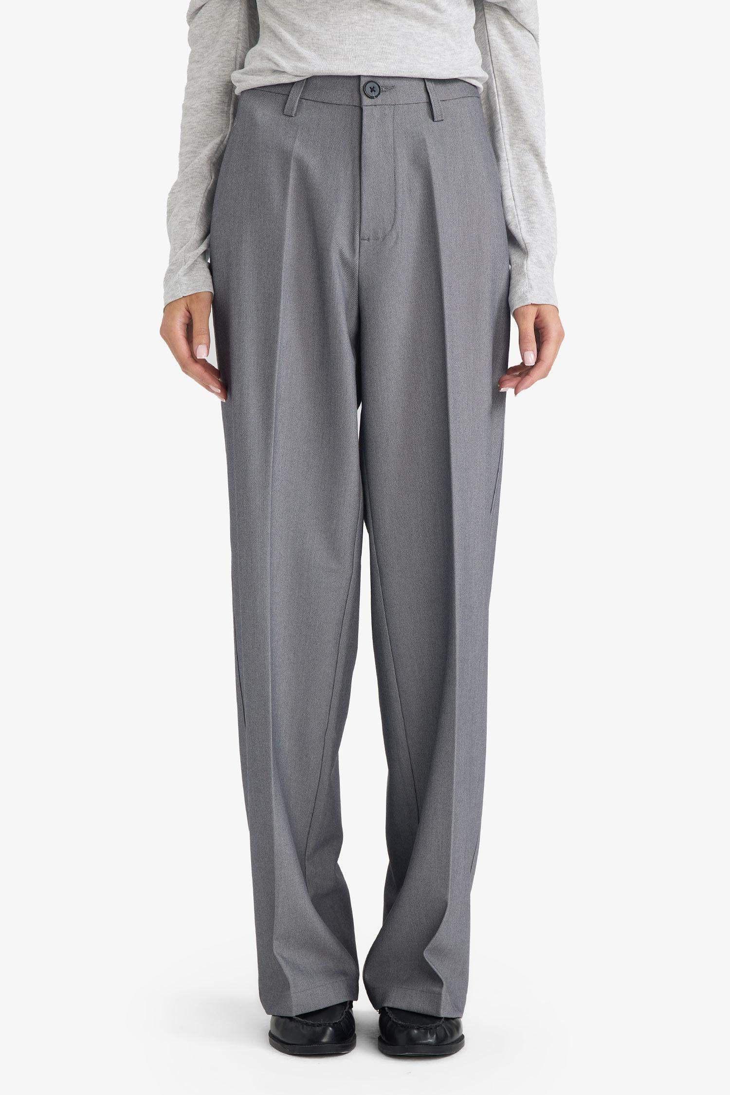 Брюки стандартной длины Straight Fit с высокой талией