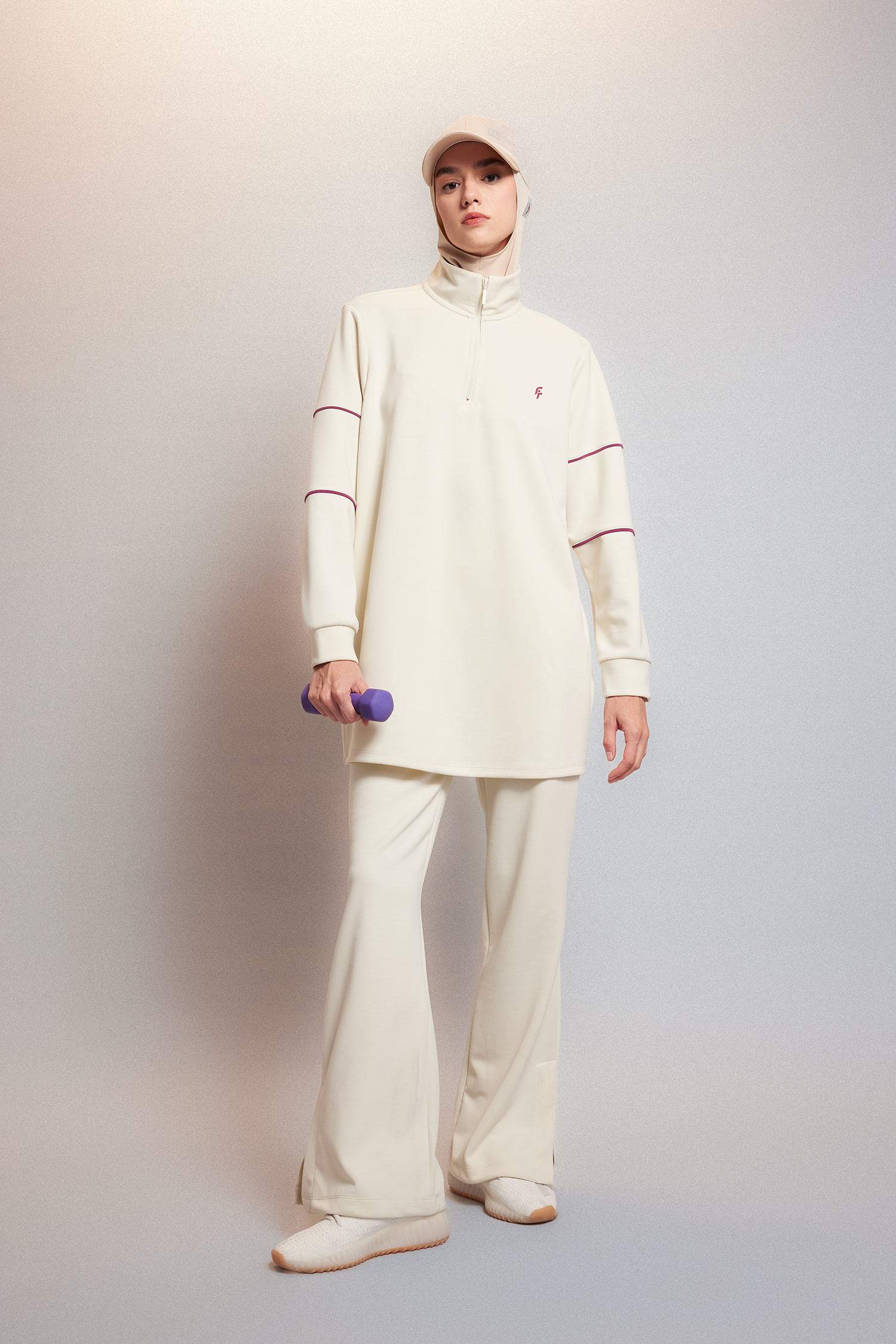 DeFactoFit Wide Leg Standard Scuba Diving Fabric Trousers