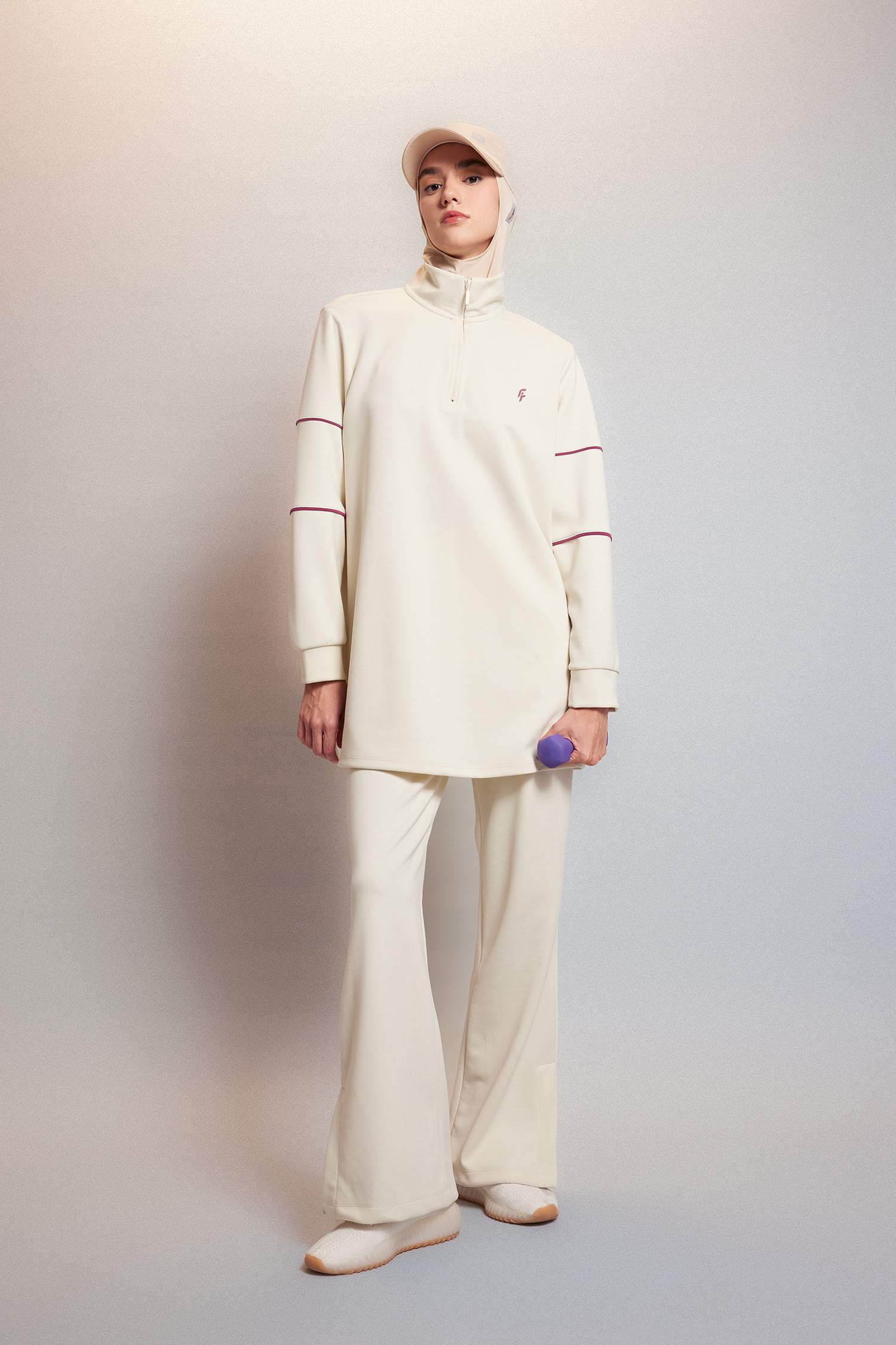 DeFactoFit Wide Leg Standard Scuba Diving Fabric Trousers