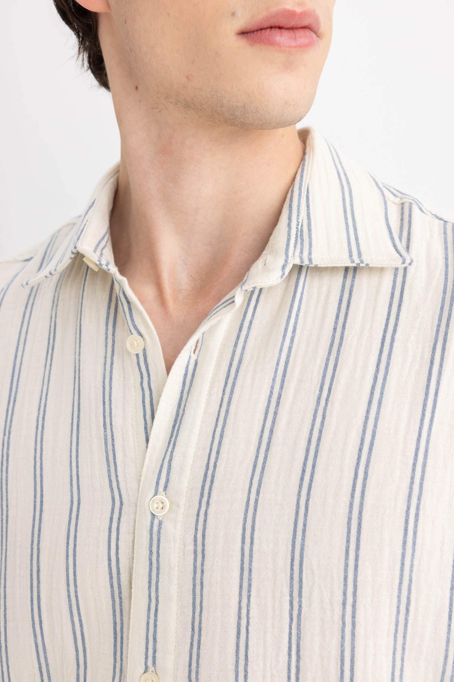 поло жаға Ұзын жеңді көйлек