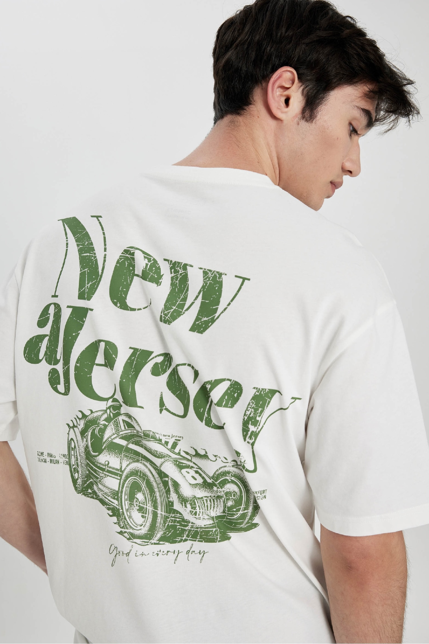 Comfort Fit Printed Short Sleeve T-Shirt