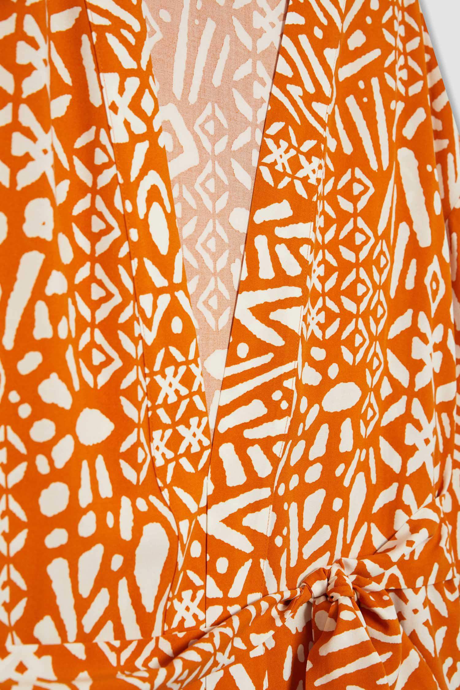 Oversize Fit Shawl Collar Long Sleeve Blouse