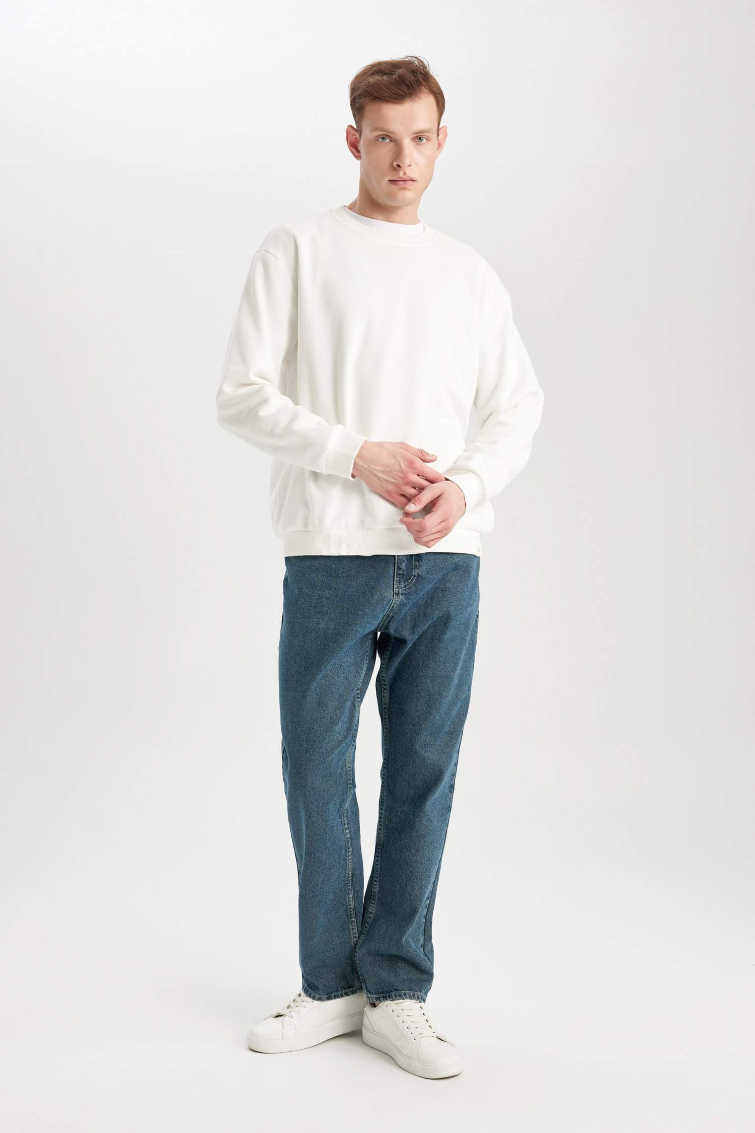 Straight Fit Normal Waist Jeans