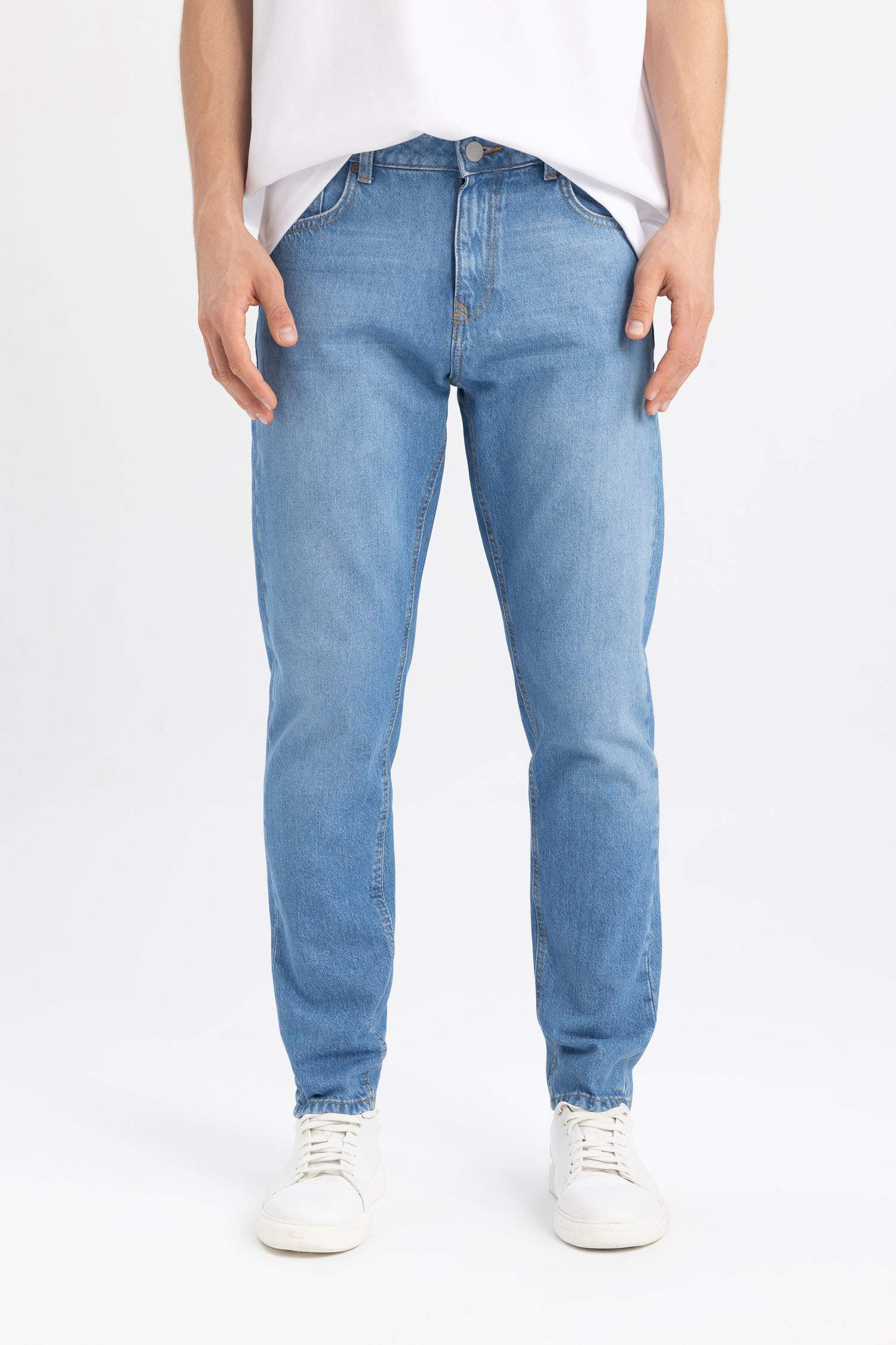 Regular Tapered Fit Trousers