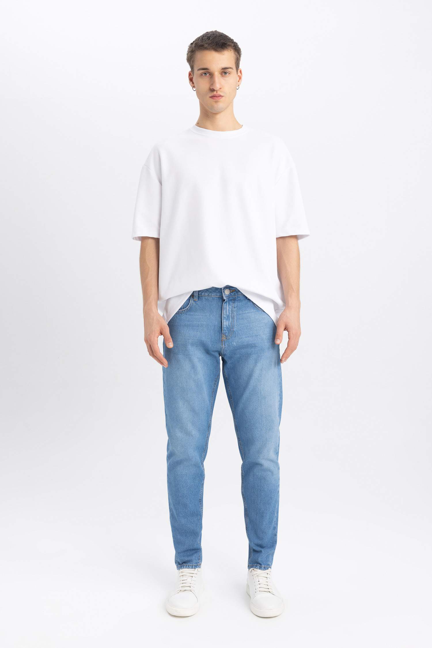 Regular Tapered Fit Trousers