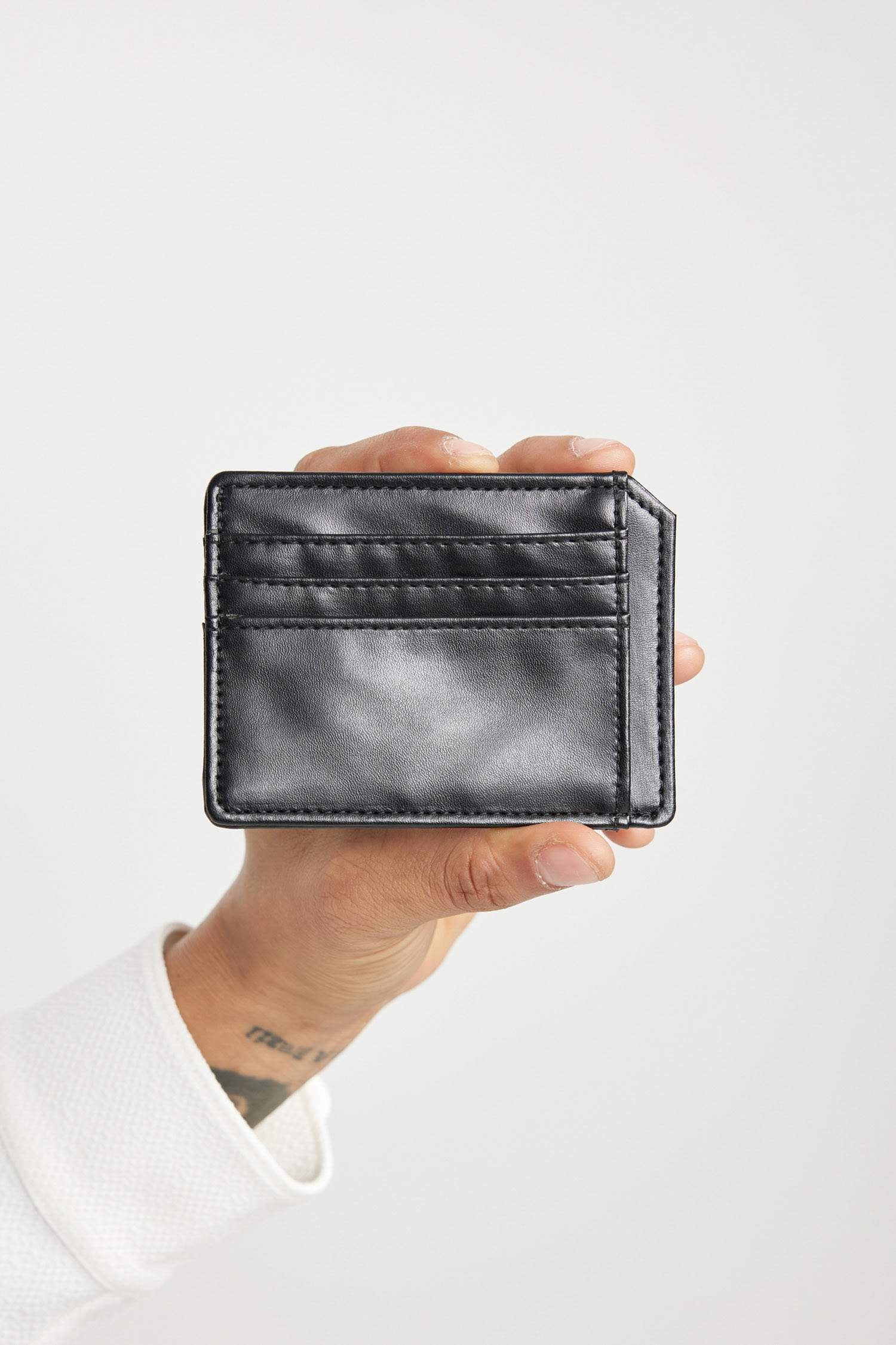 Porte-Cartes En Simili Cuir Pour Homme