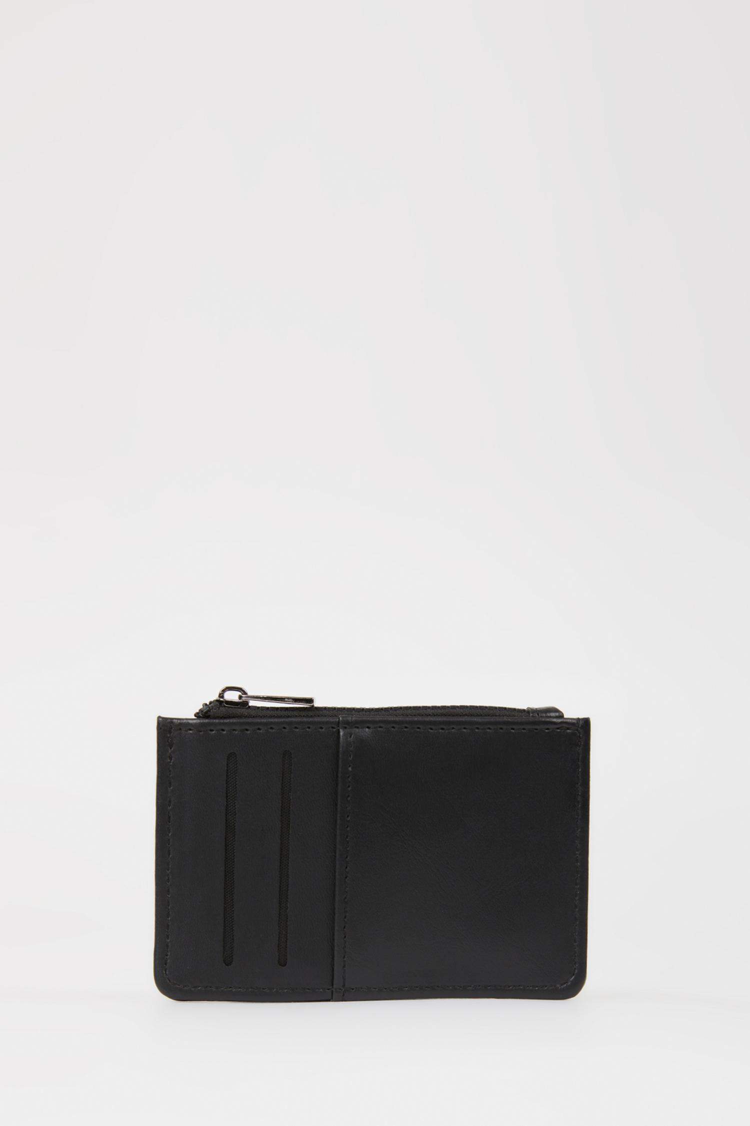 Erkek Suni Deri Kartlık