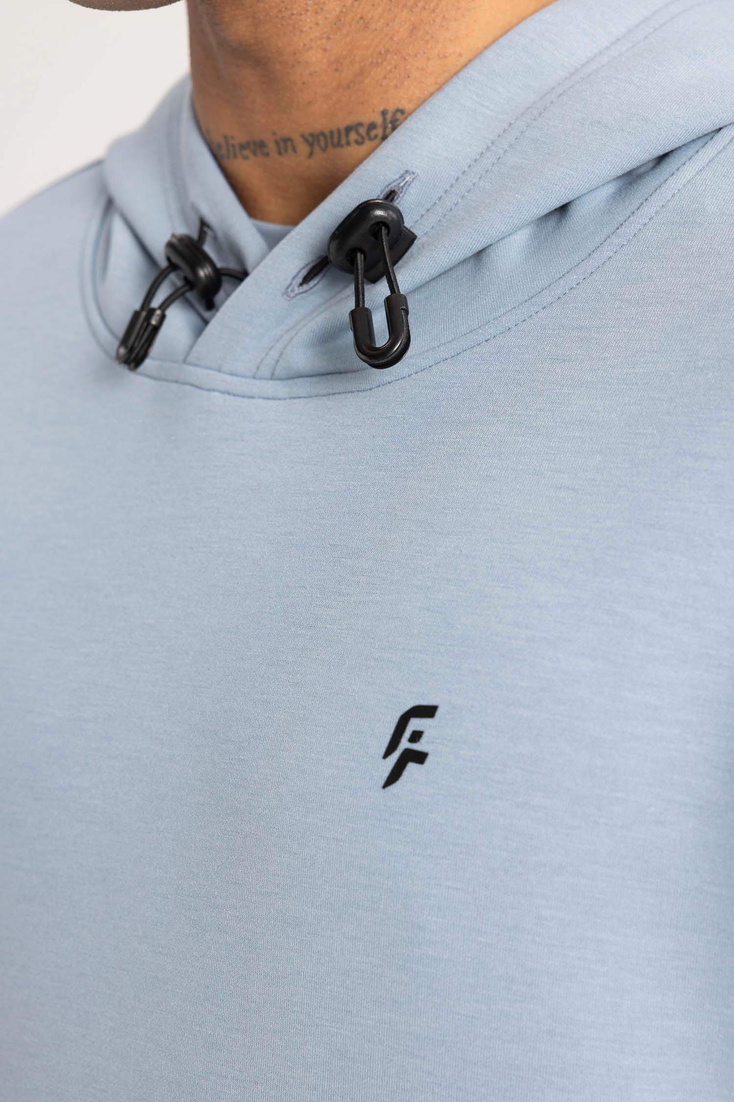 سويت شيرت رياضي قماش سكوبا قصة عادية بجيب من DeFactoFit