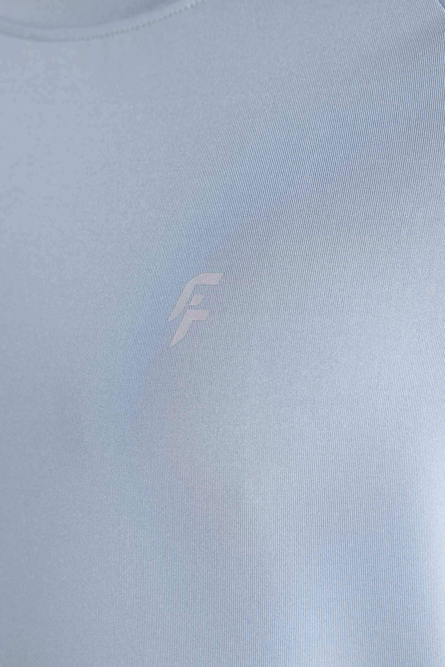 تيشيرت رياضي قصة عادية برقبة مستديرة