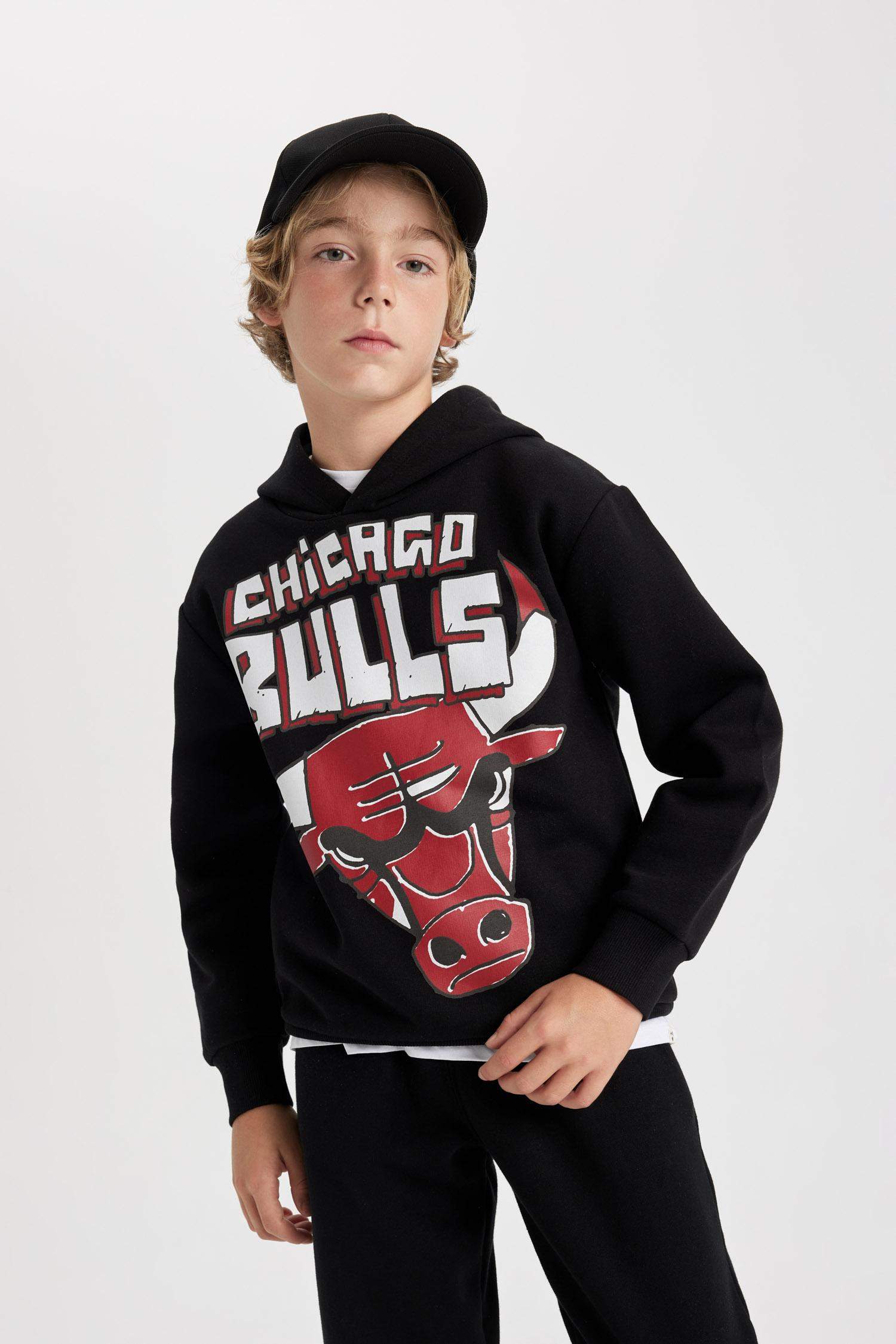 Chicago bulls hoodie discount kids