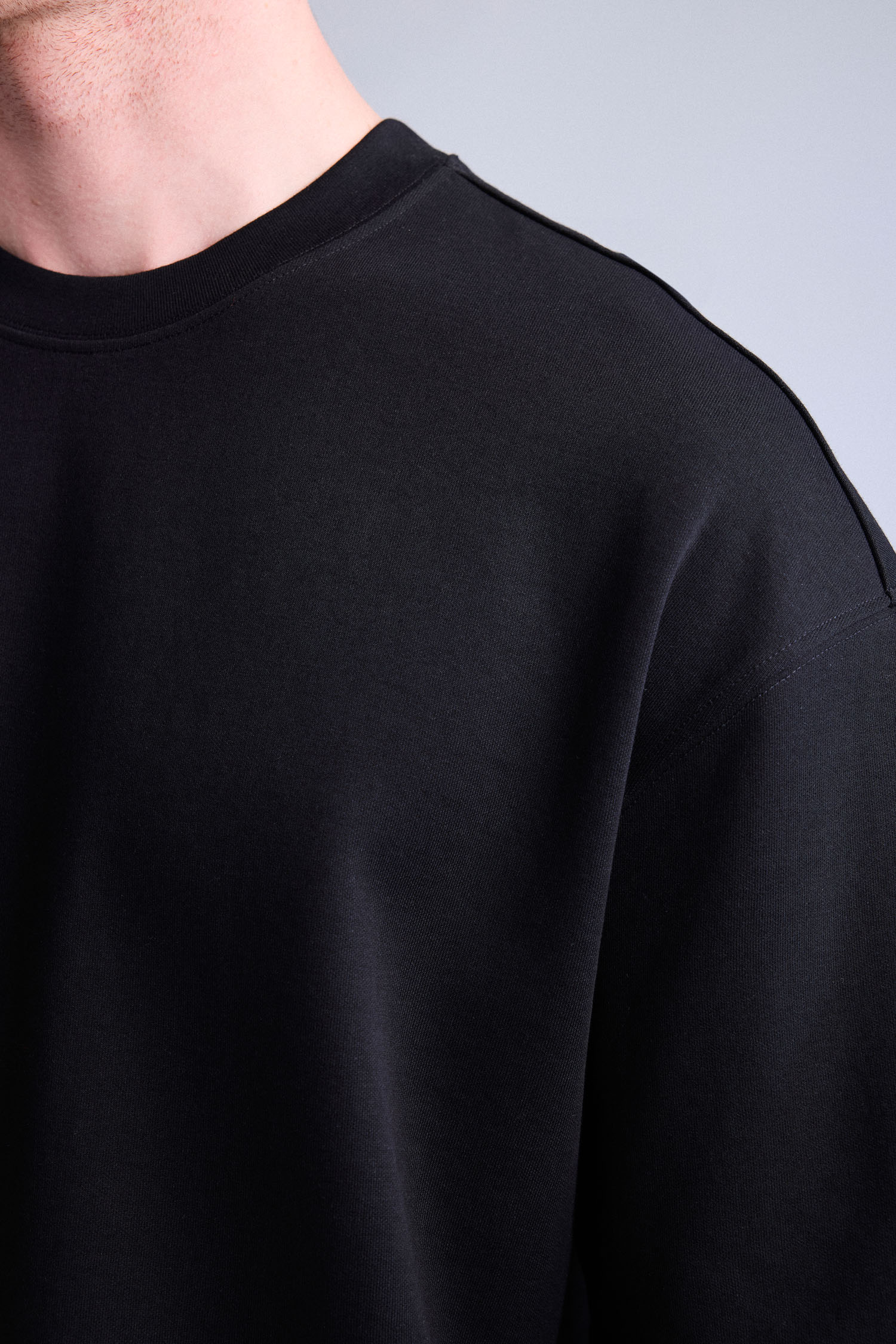DeFacto Nefes Alabilir Loose Fit Kısa Kollu Basic Tişört görsel 4