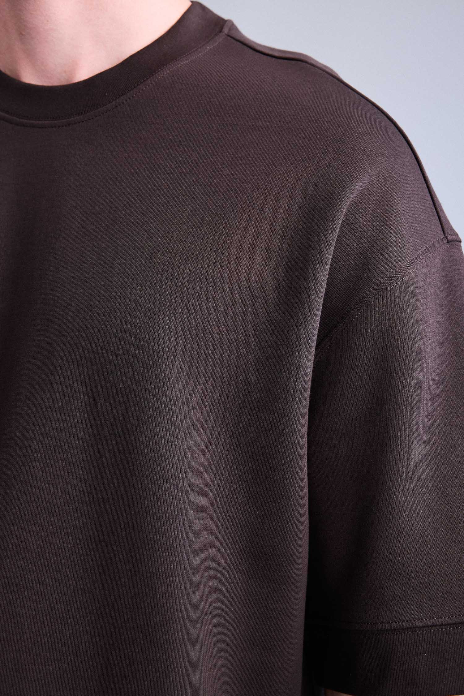 DeFacto Nefes Alabilir Loose Fit Kısa Kollu Basic Tişört görsel 5