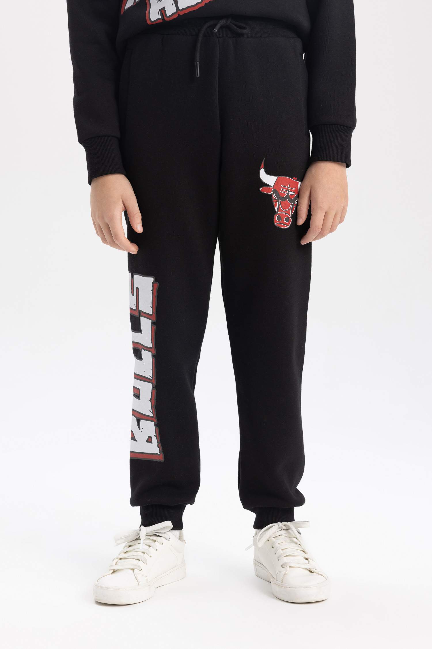 Штаны NBA Chicago Bulls из плотной ткани для мальчиков