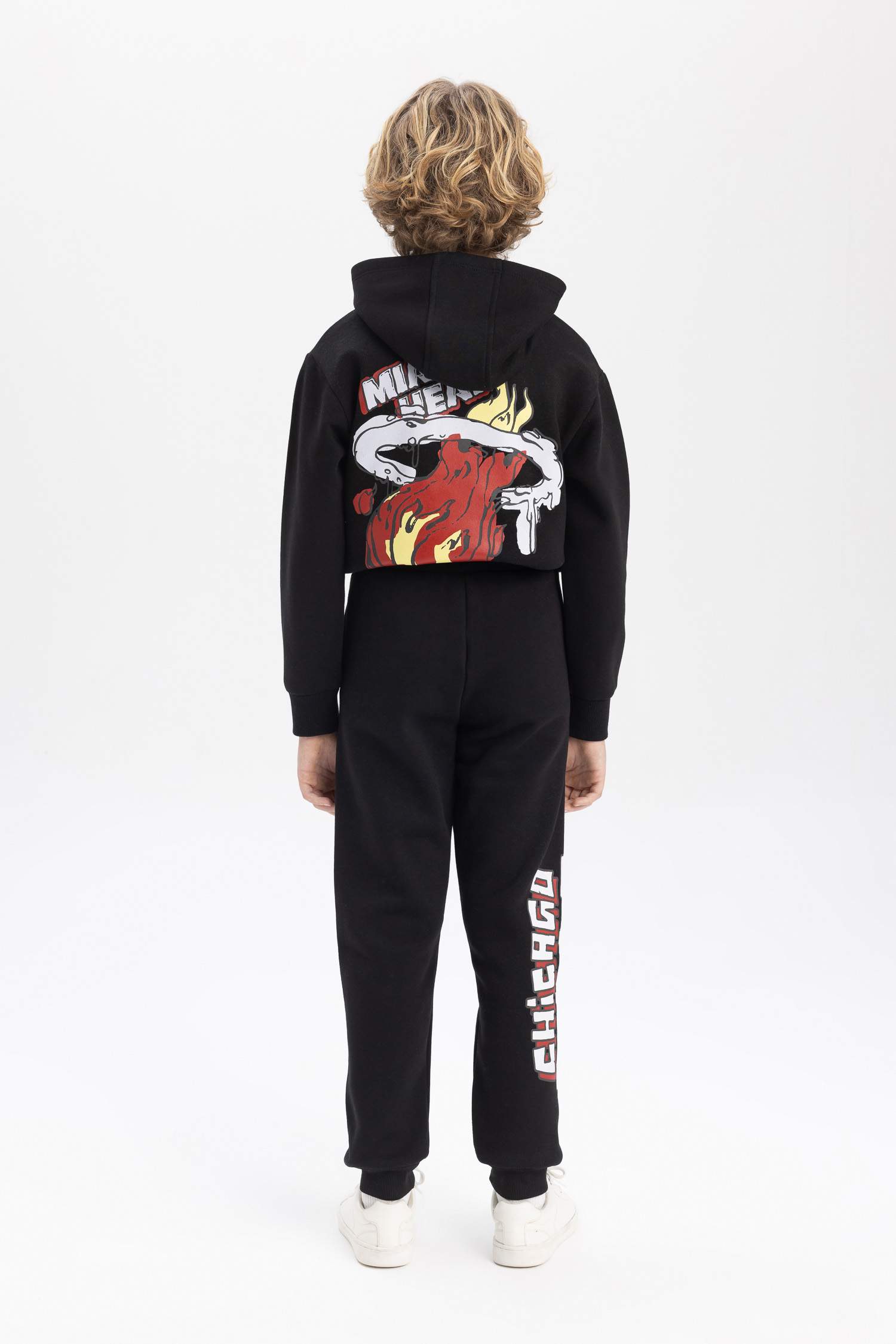 Штаны NBA Chicago Bulls из плотной ткани для мальчиков