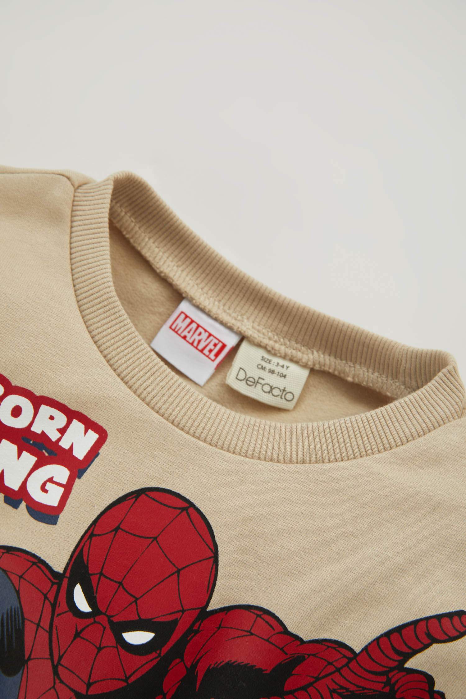 Свитшот Marvel Comics из тонкой ткани для малышей мальчиков